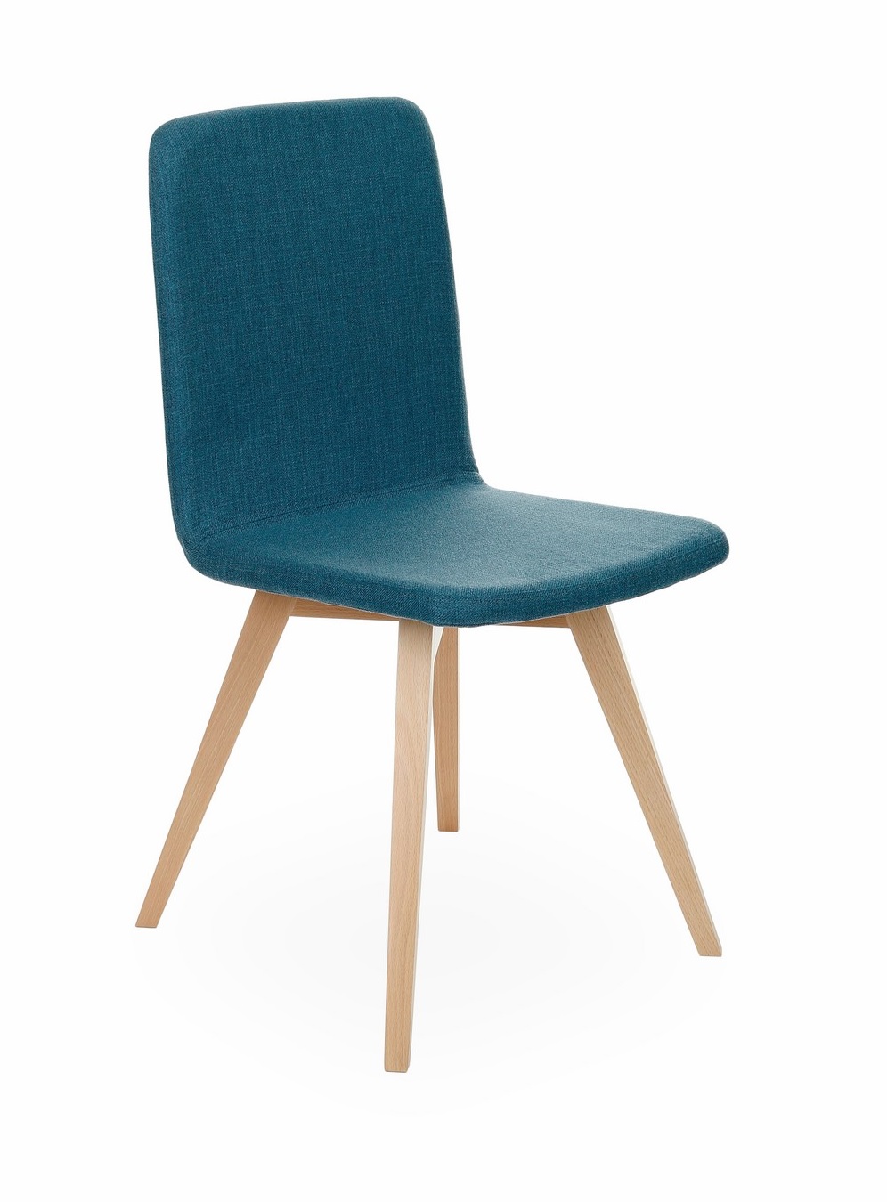 Snap Skin židle bukové dřevo modrá
