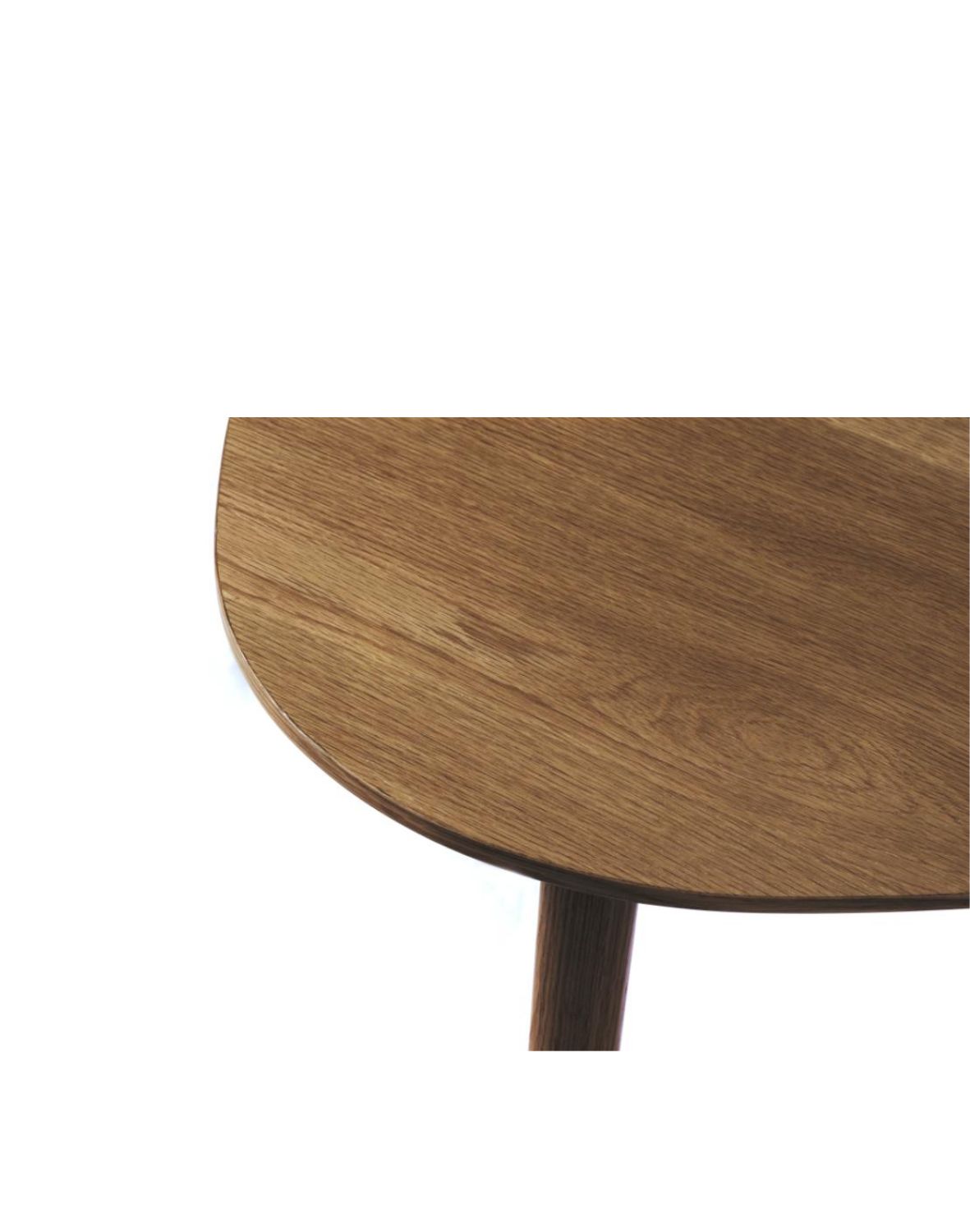 podwójny, trójkątny stolik kawowy adda (48592930), ciemny dąb