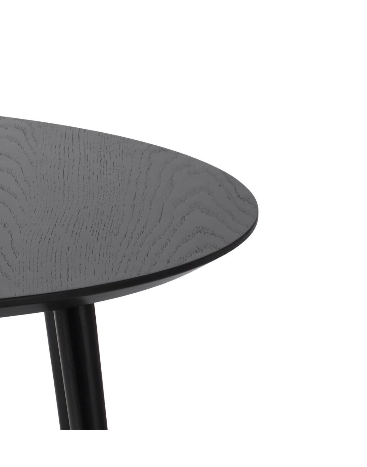 podwójny stolik kawowy, drewniany adda (48584640), czarny