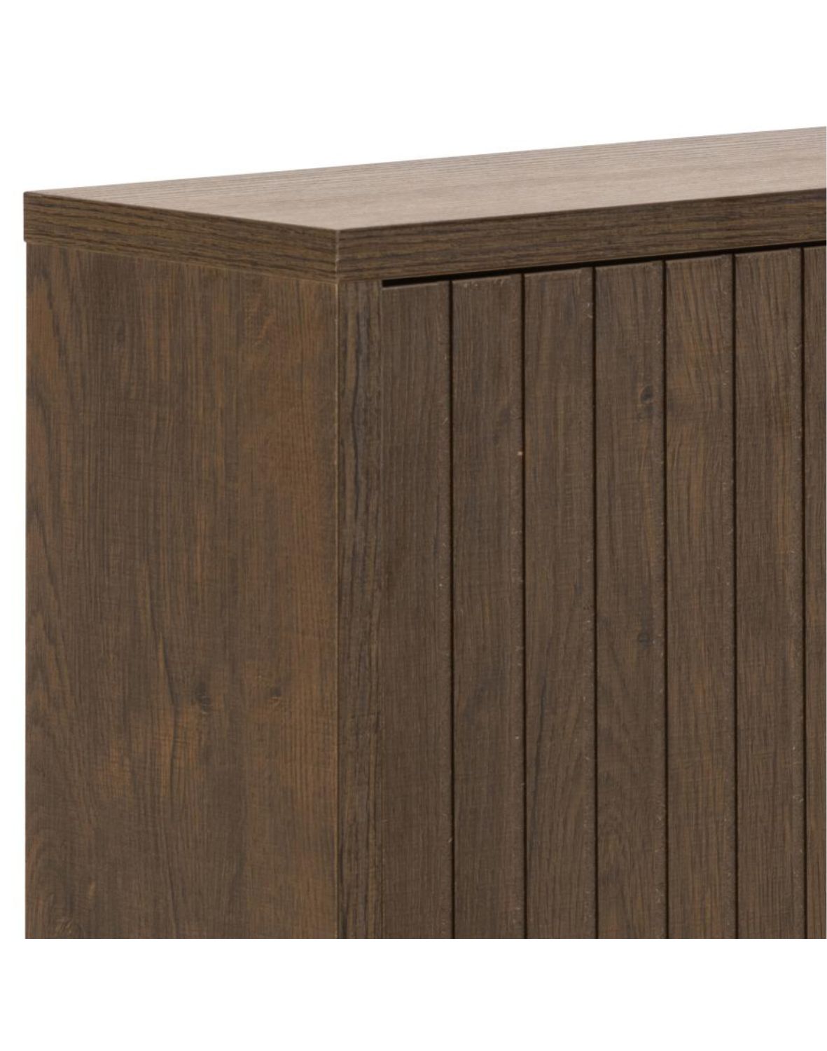 wisząca szafka na buty albany, ciemny dąb (05863)