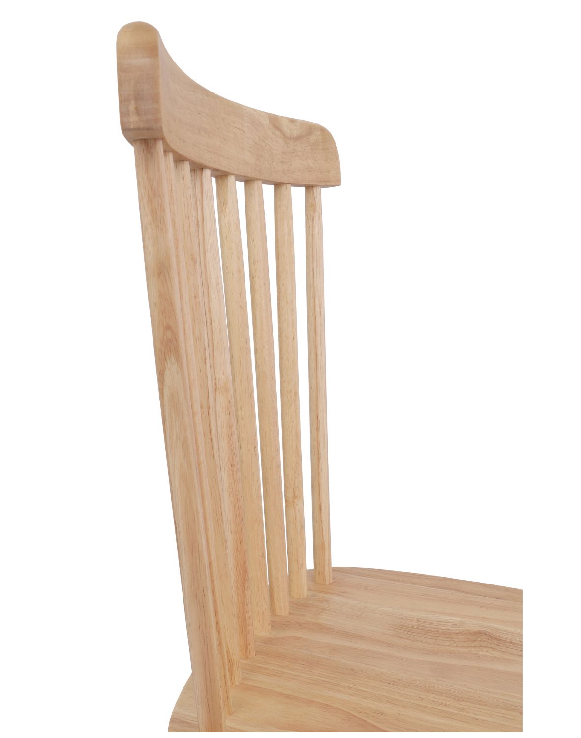 krzesło albero light z litego drewna kauczukowego