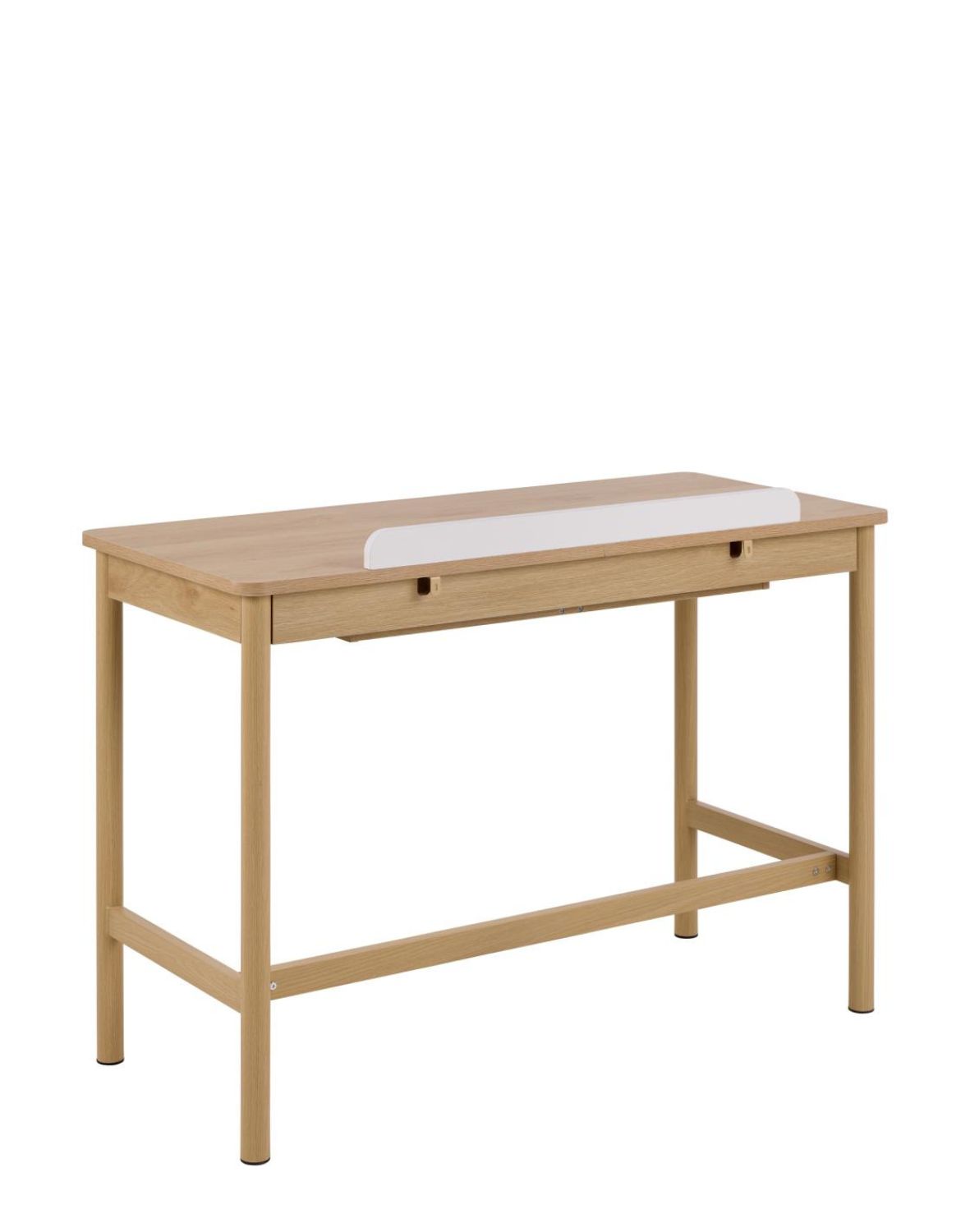 biurko drewniane z szufladą alpena (11588), 110x50 cm