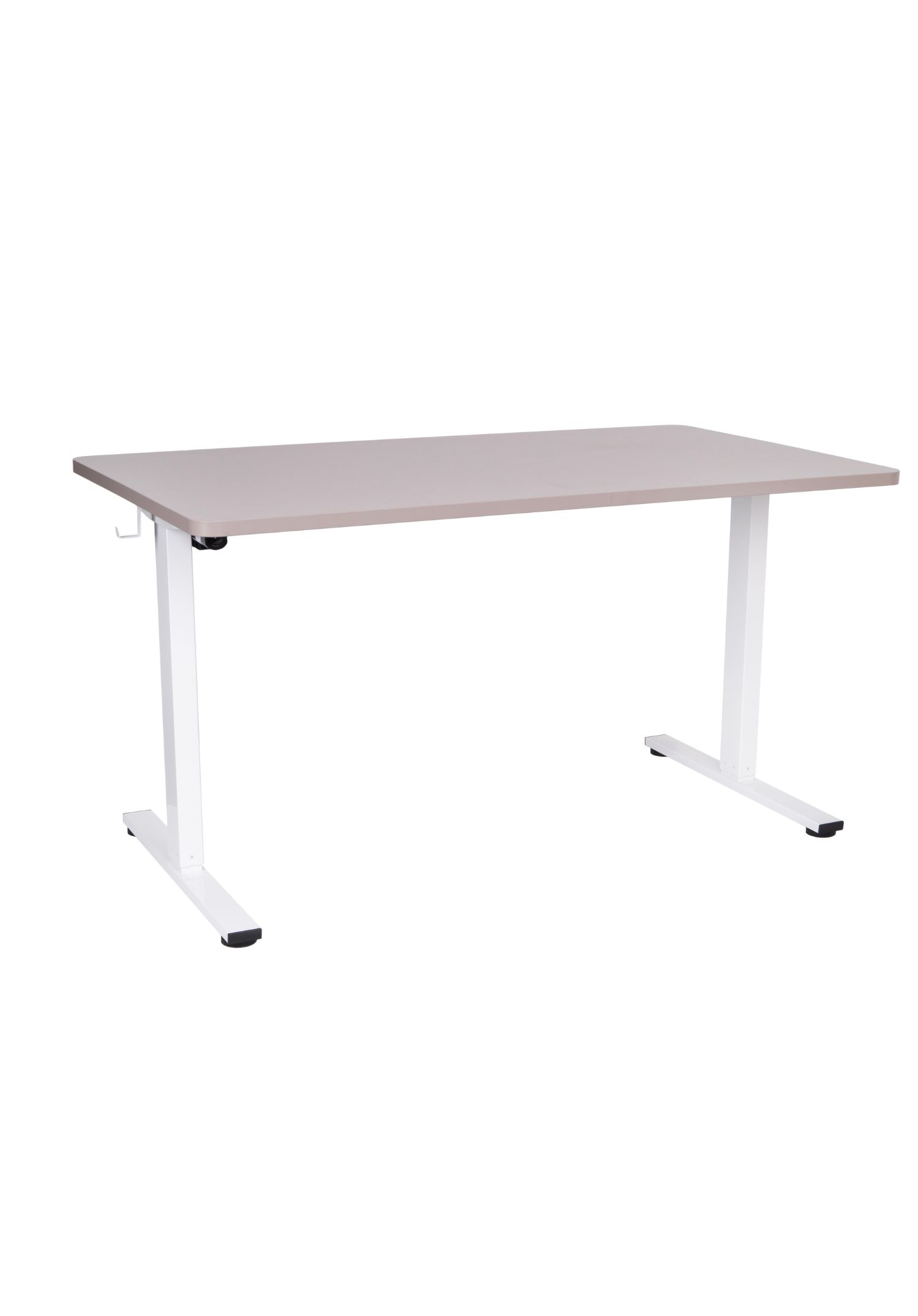 biurko z regulacja wysokosci alto 100 white 140 cm