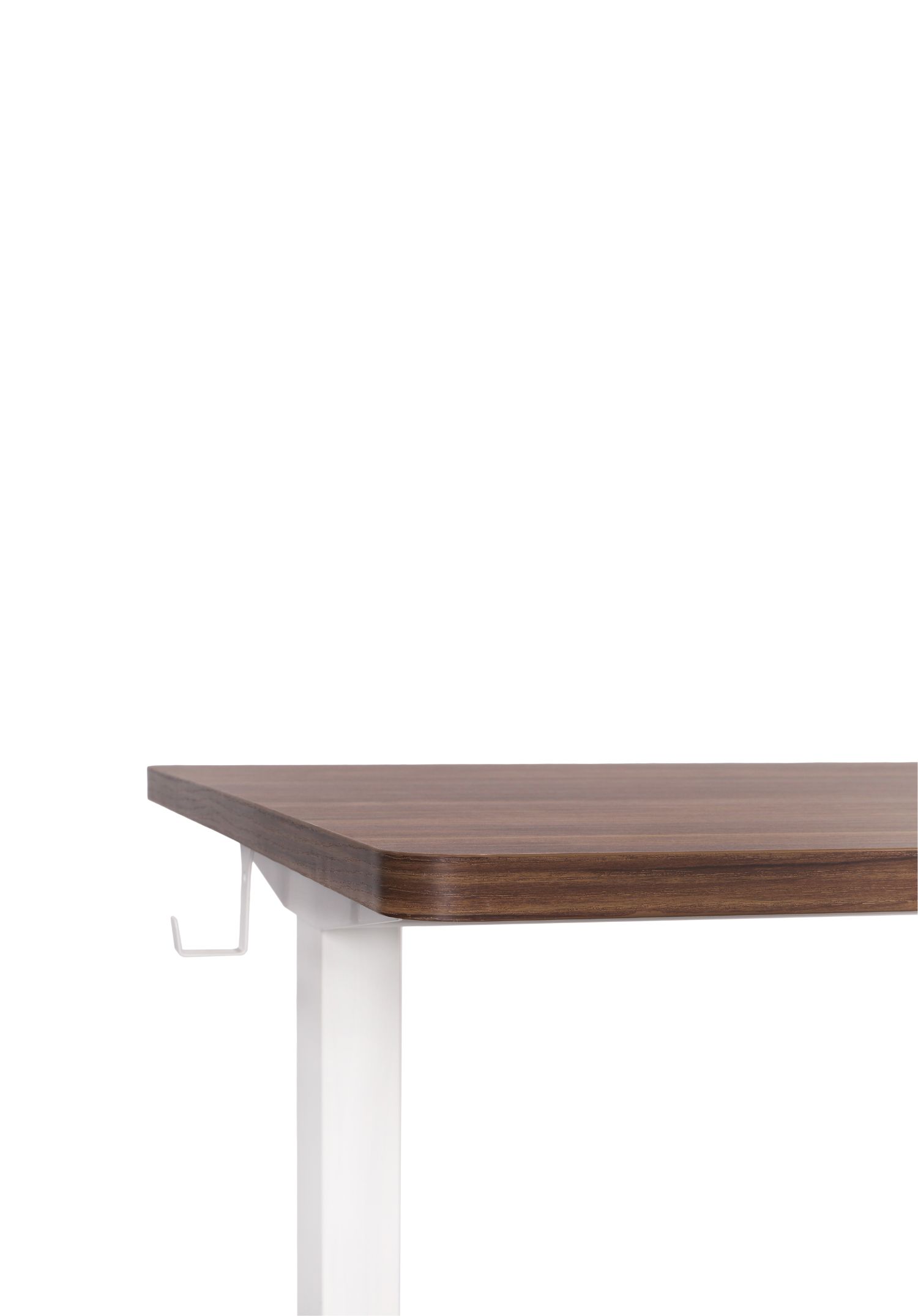 biurko z regulacja wysokosci alto 100 white 160 cm