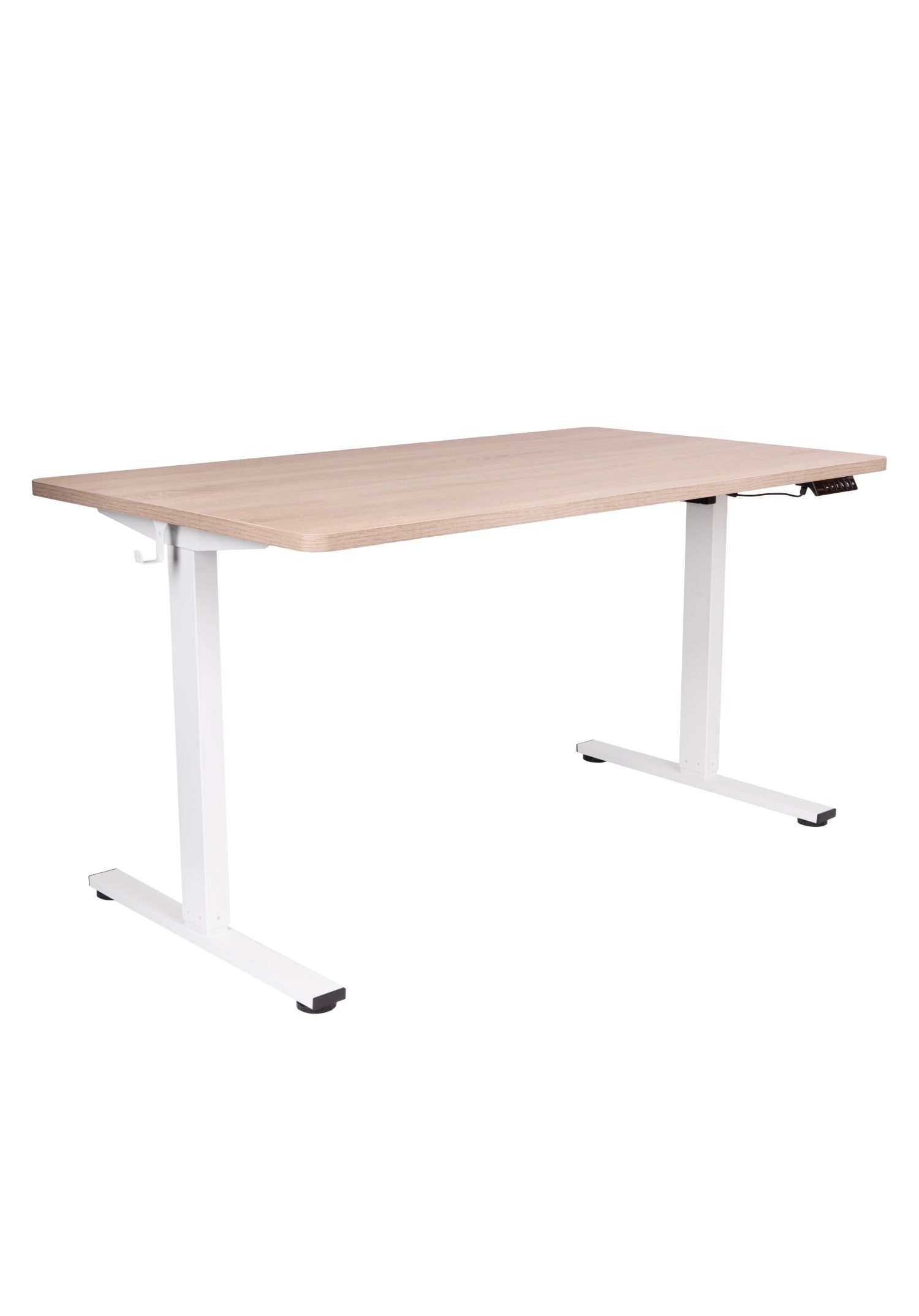 biurko z regulacja wysokosci alto 100 white 160 cm