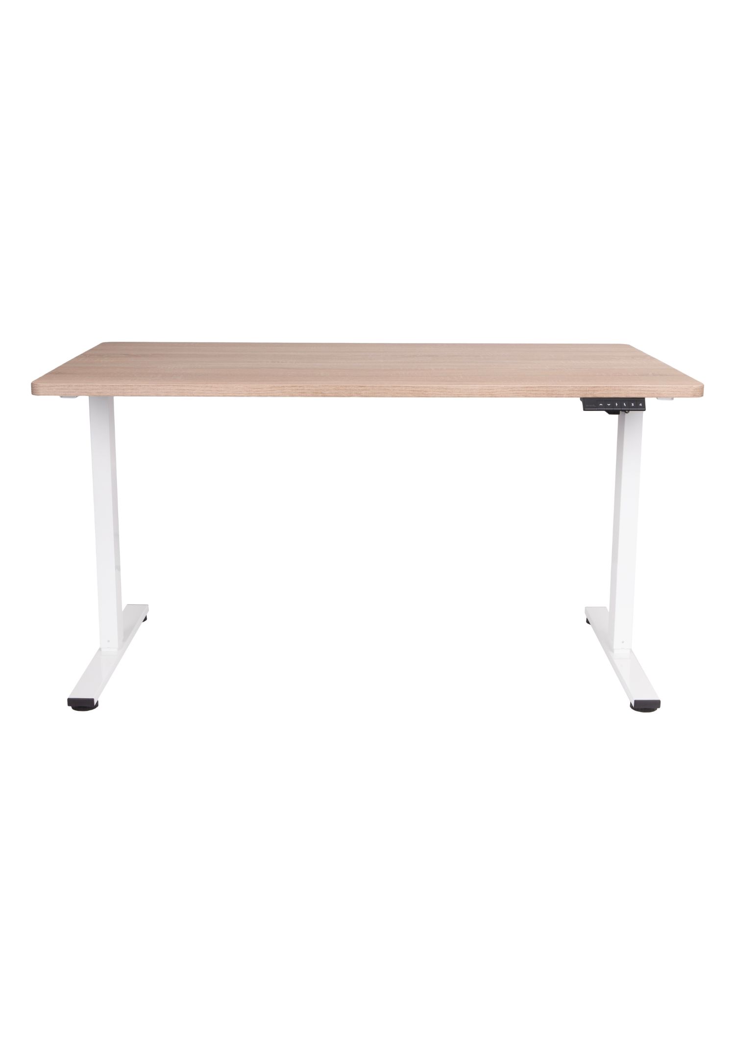 biurko z regulacja wysokosci alto 100 white 120 cm