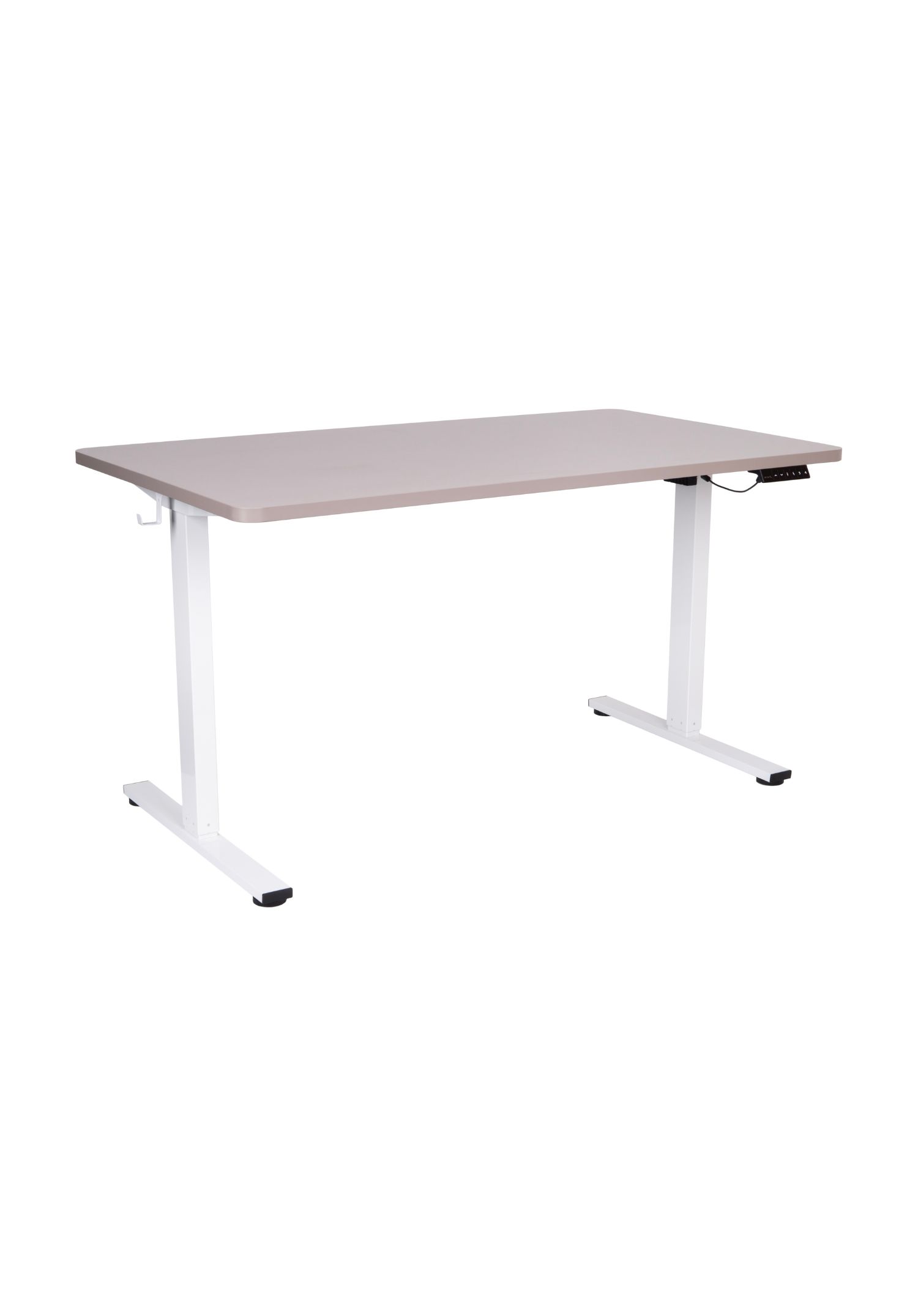 biurko z regulacja wysokosci alto 100 white 120 cm