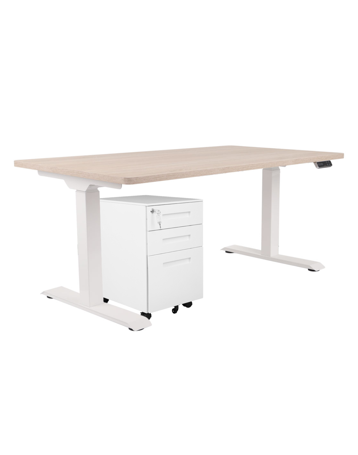 biurko alto 101 white kontenerek