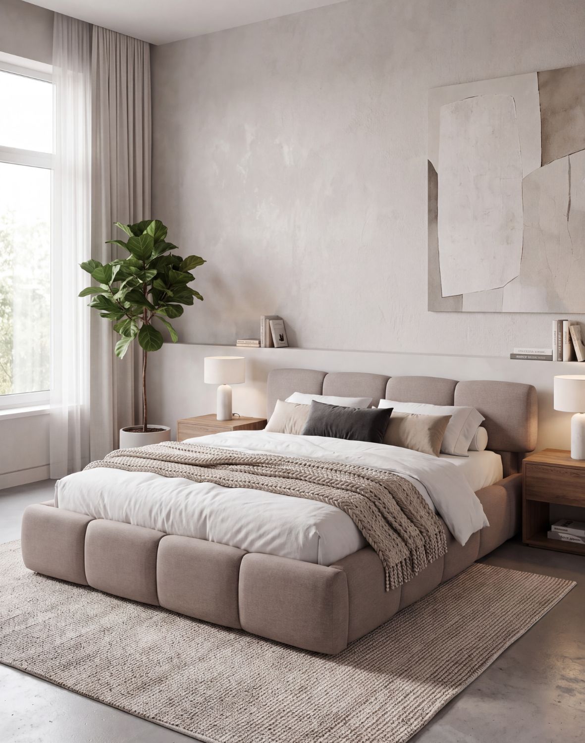 niskie łóżko dwuosobowe tapicerowane alvaro z pojemnikiem 160x200, taupe