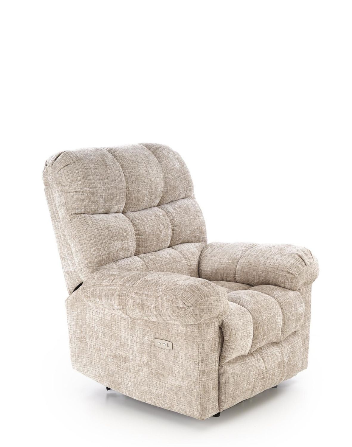 fotel amore z funkcją elektrycznego rozkładania, beżowy