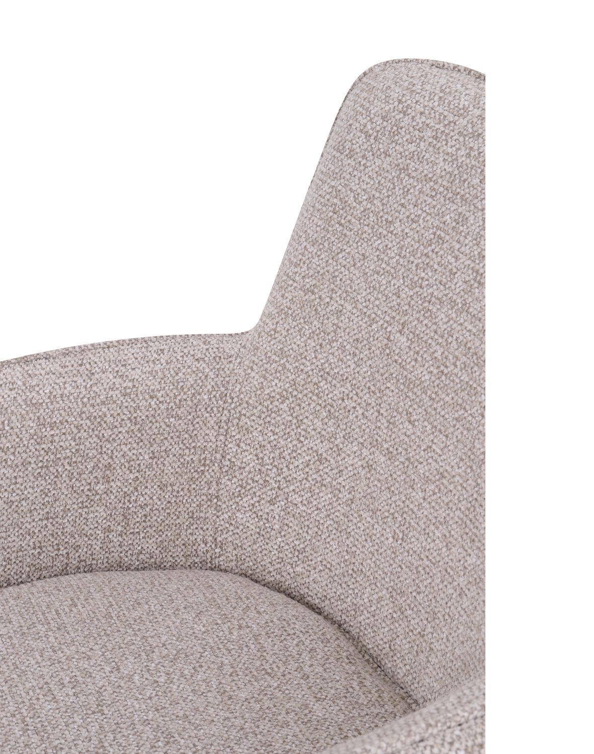 krzesło obrotowe do jadalni apollo, beżowe