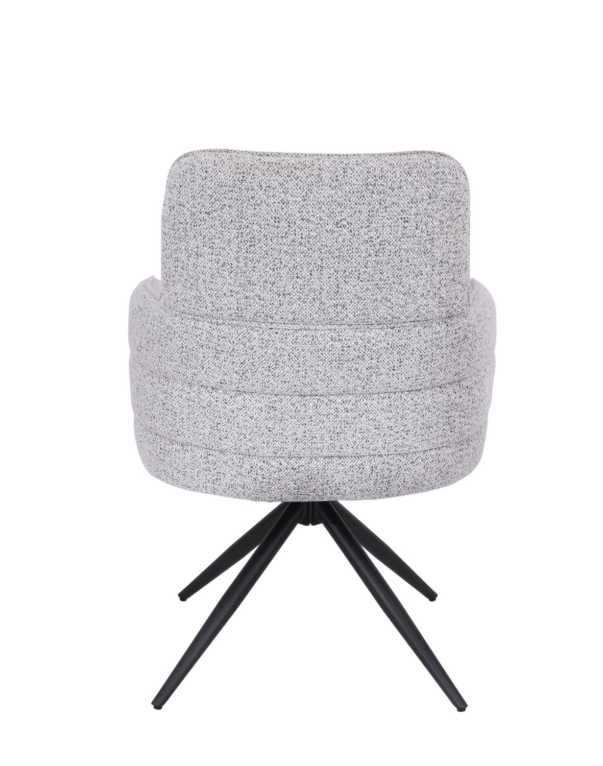 krzesło obrotowe do jadalni apollo, szare