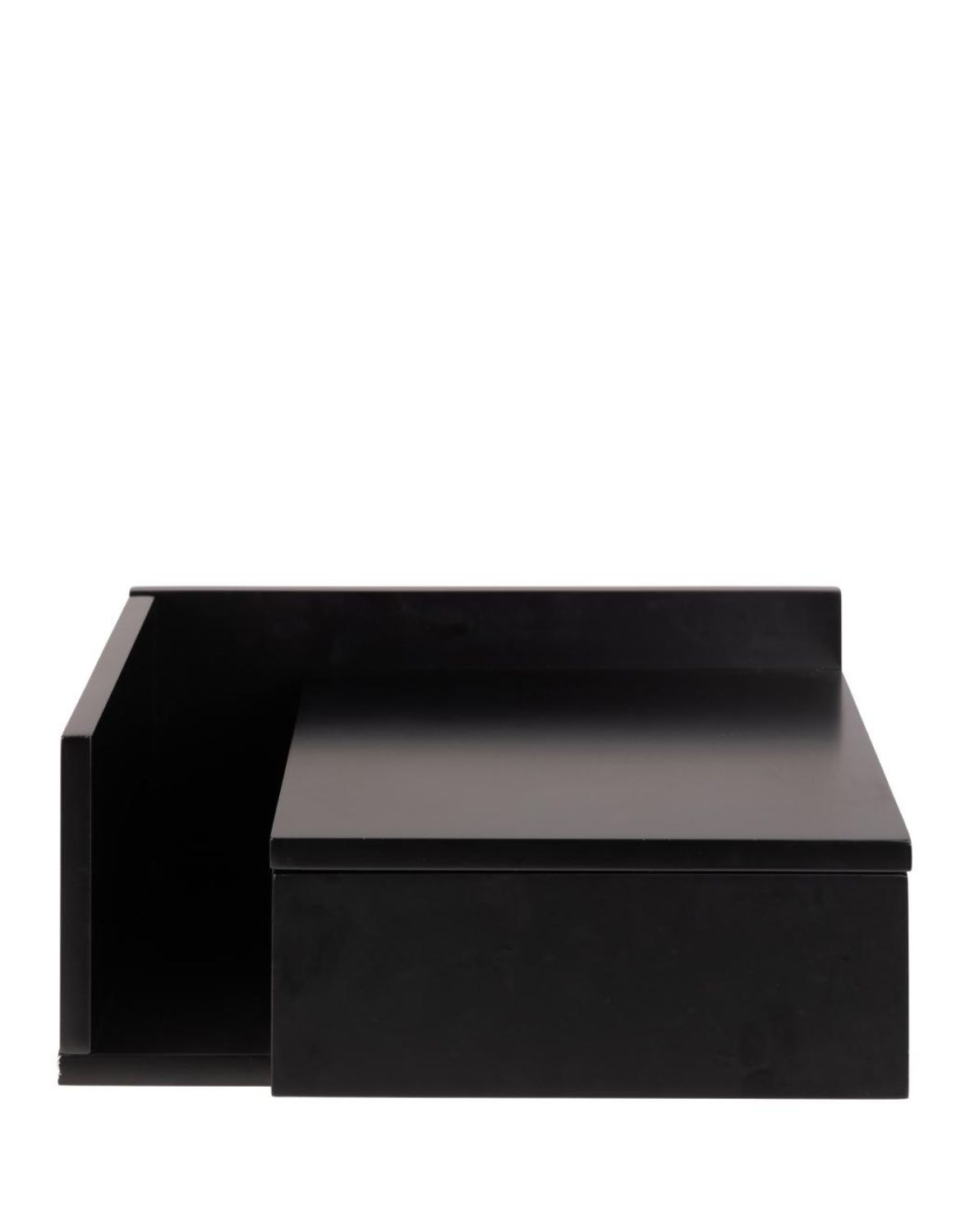 szafka nocna wisząca ashlan, czarna (05879)