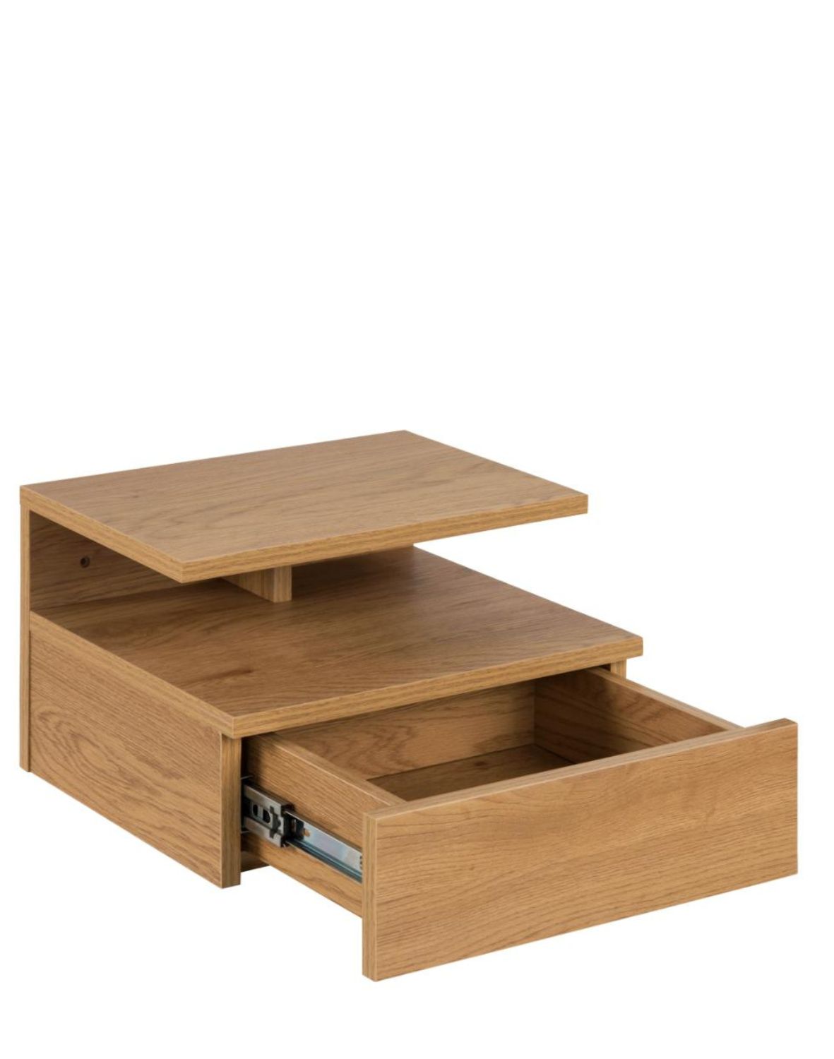 szafka nocna wisząca ashlan, dziki dąb (07181)