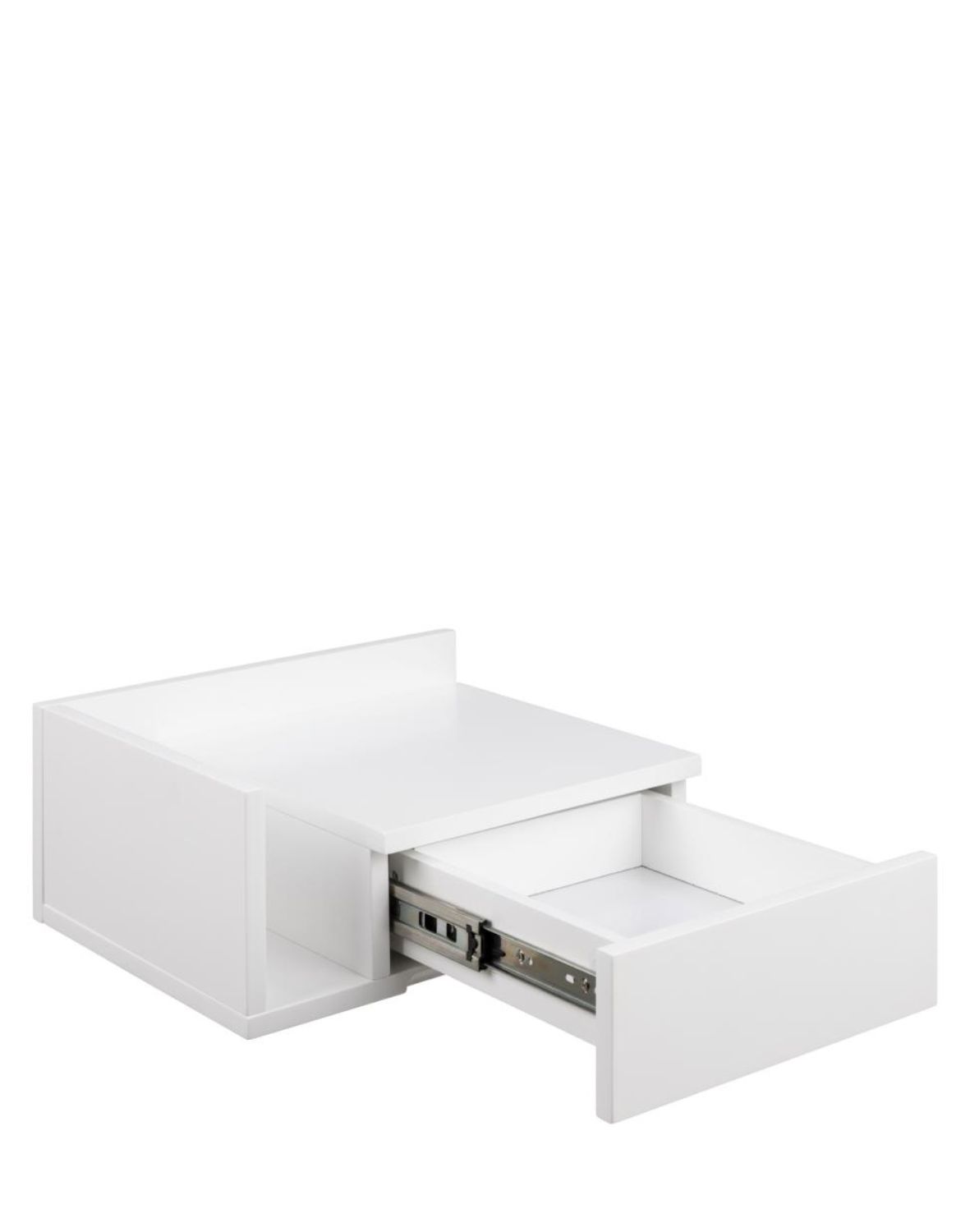 szafka nocna wisząca ashlan, biały (05881)