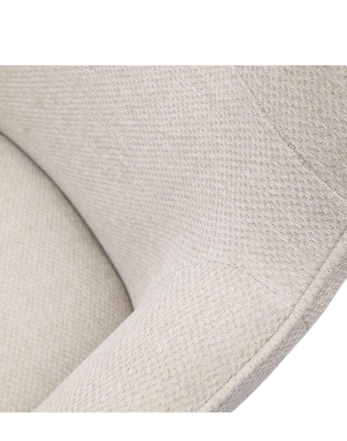 krzesło obrotowe do jadalni avola, chenille beżowe (51140007)