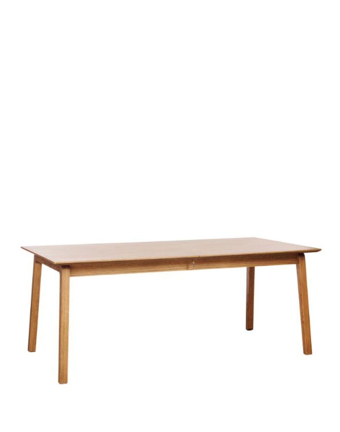 rozkładany stół do jadalni bari (47650200), naturalny dąb, 95X190-290 cm