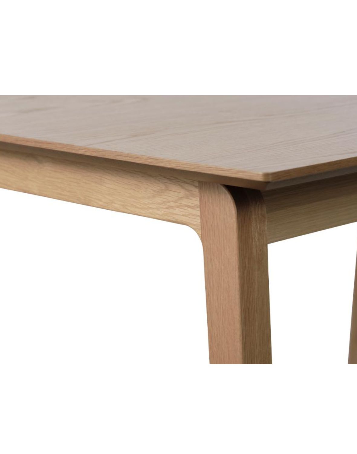rozkładany stół do jadalni bari (47650200), naturalny dąb, 95X190-290 cm