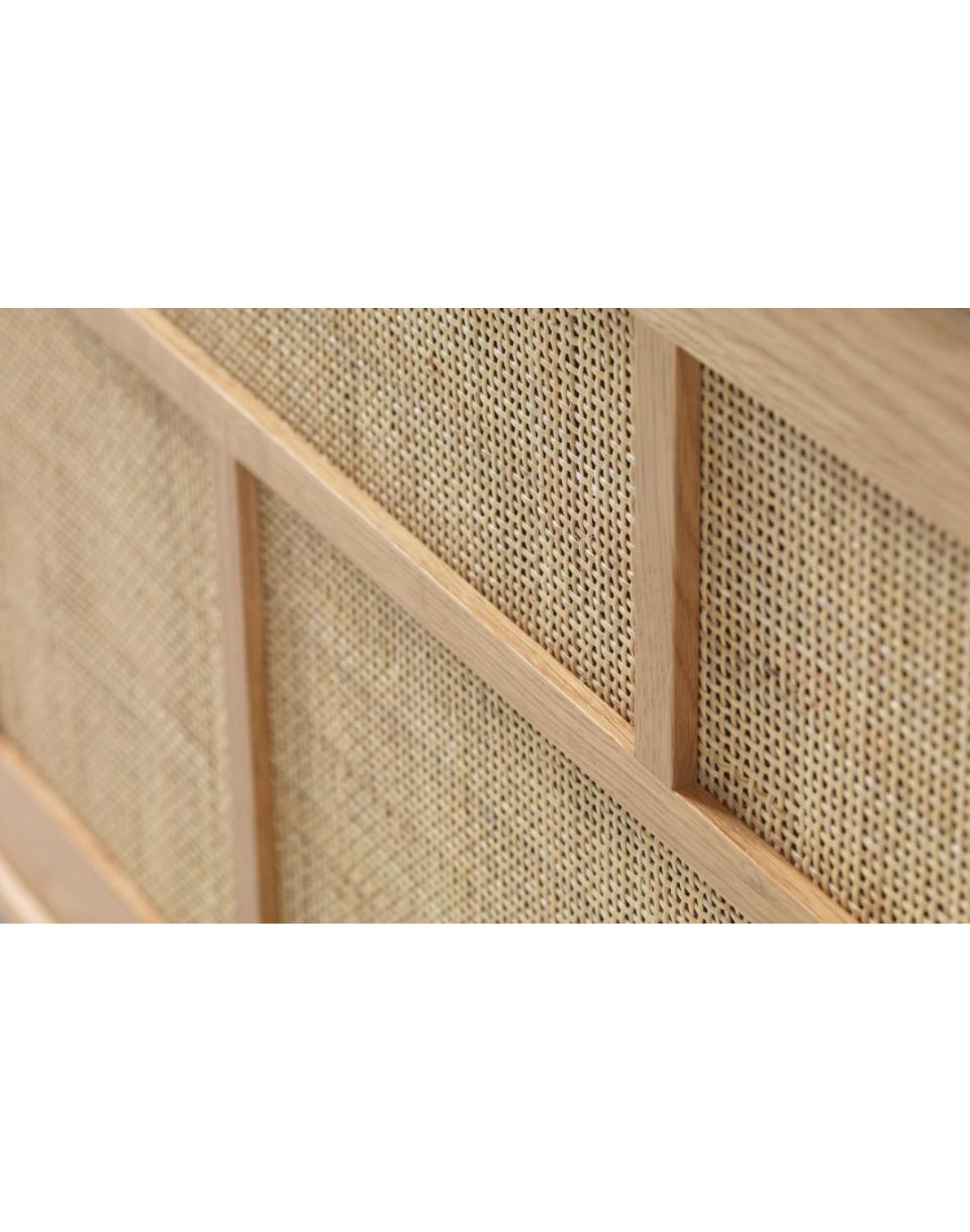 drewniana komoda barrali (46710201), 180 cm, jasny dąb