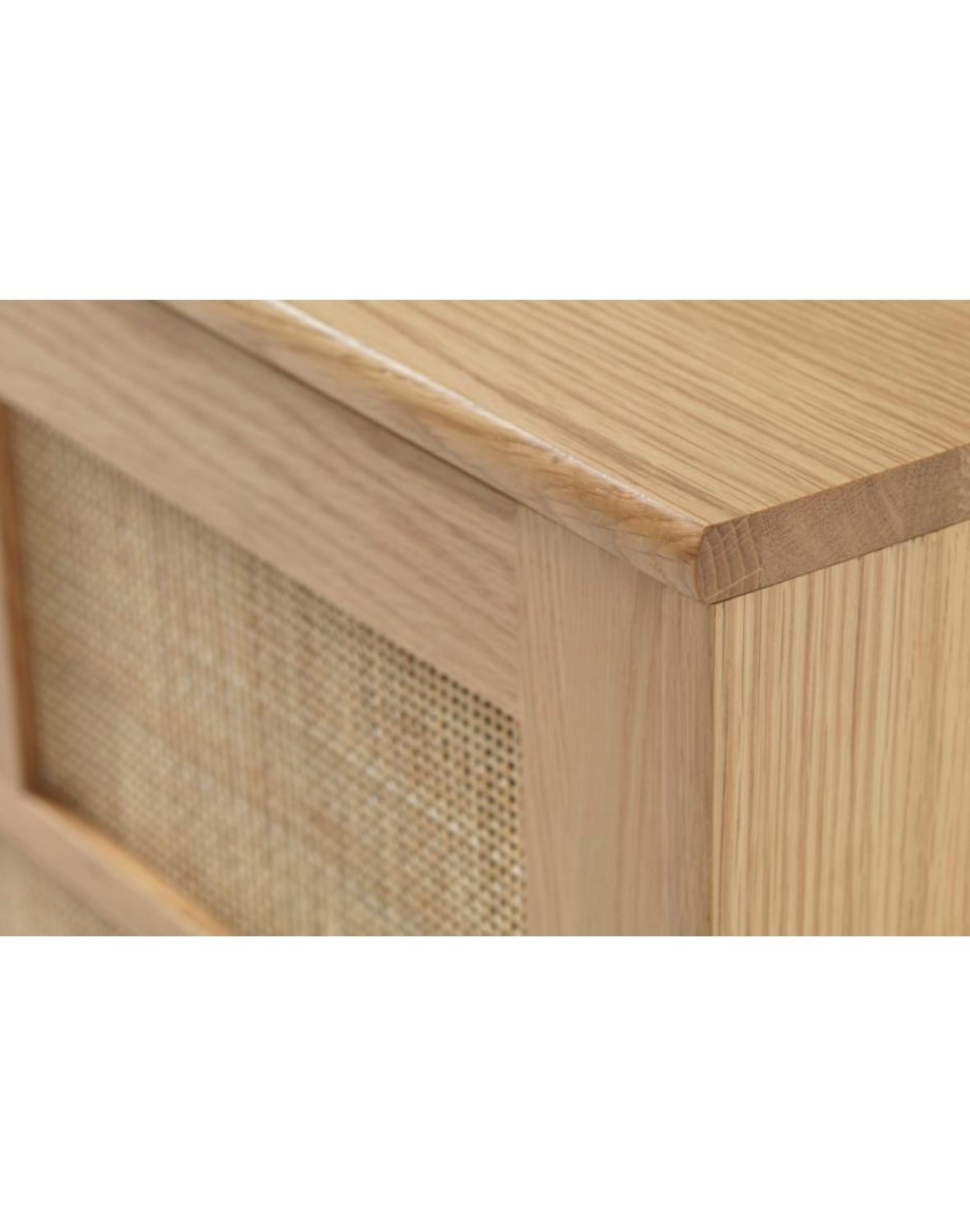 drewniana komoda barrali (46710201), 180 cm, jasny dąb