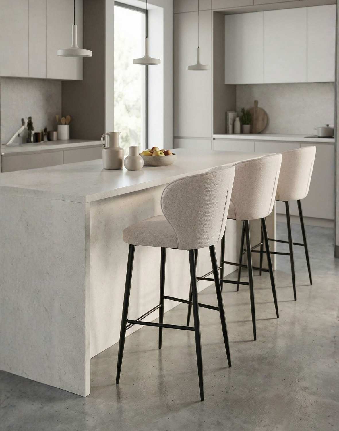 hoker do kuchni meg black, beżowe