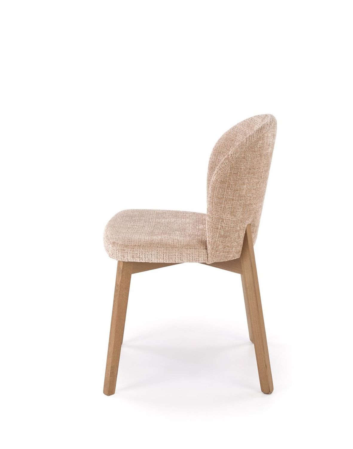 krzesło do jadalni basso, beżowy, drewno bukowe jasny orzech