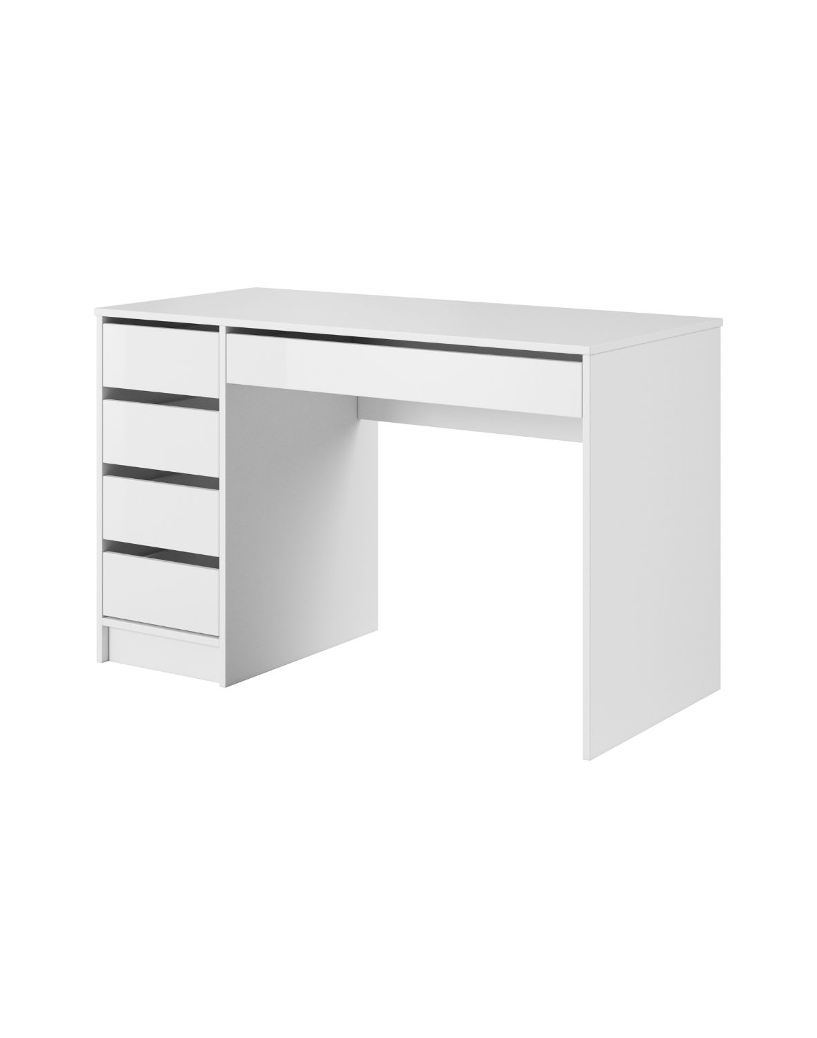 białe biurko z szufladami toaletka ada