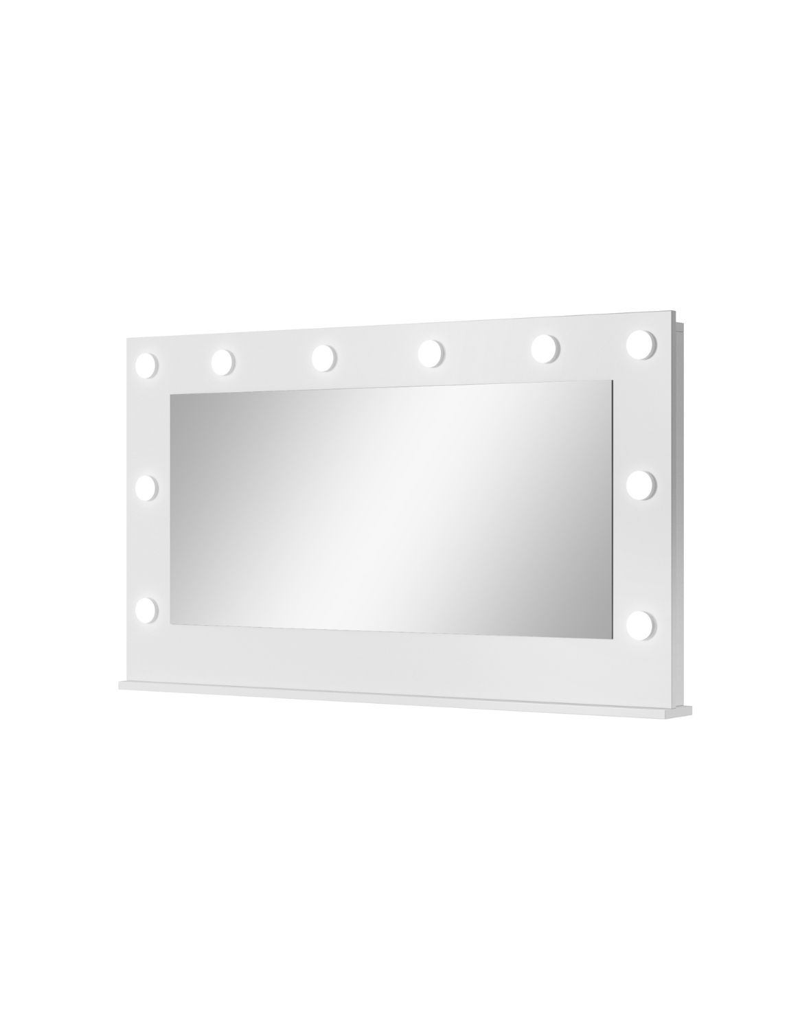 białe biurko z szufladami toaletka ada