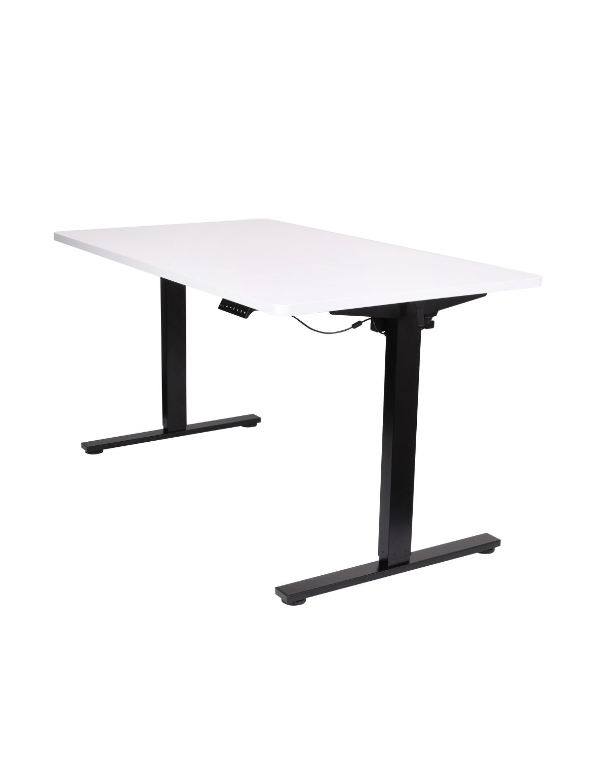 biurko z regulacja wysokosci alto 100 black 160 cm