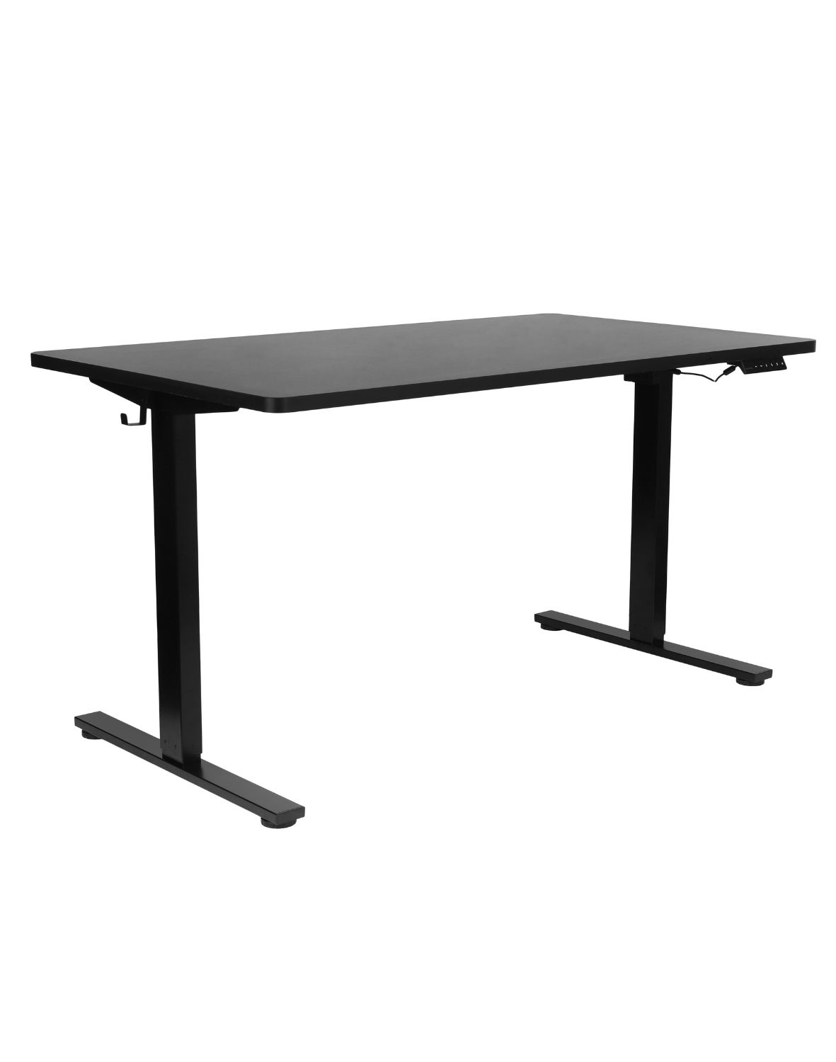 biurko z regulacja wysokosci alto 100 black 160 cm