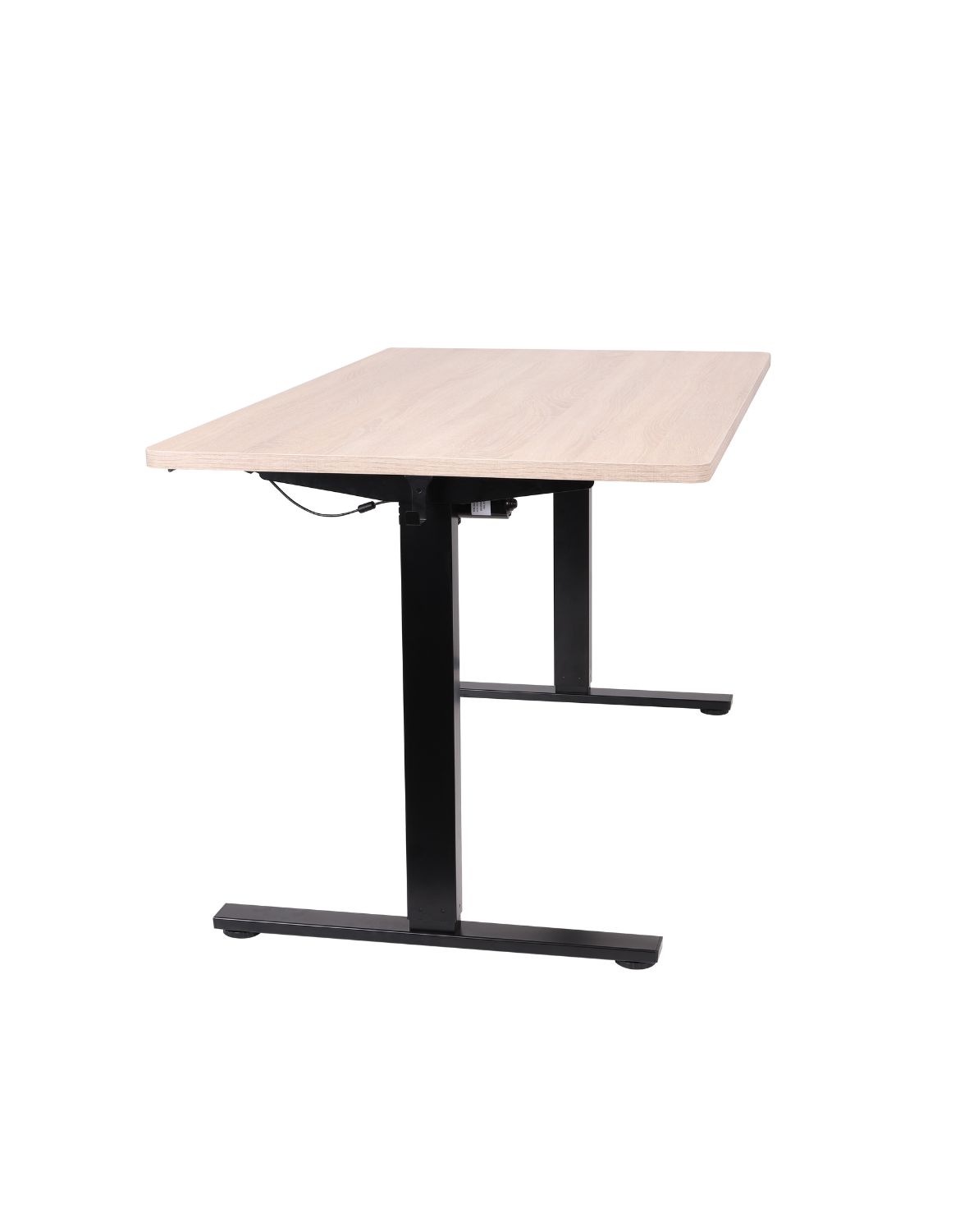 biurko z regulacja wysokosci alto 100 black 160 cm