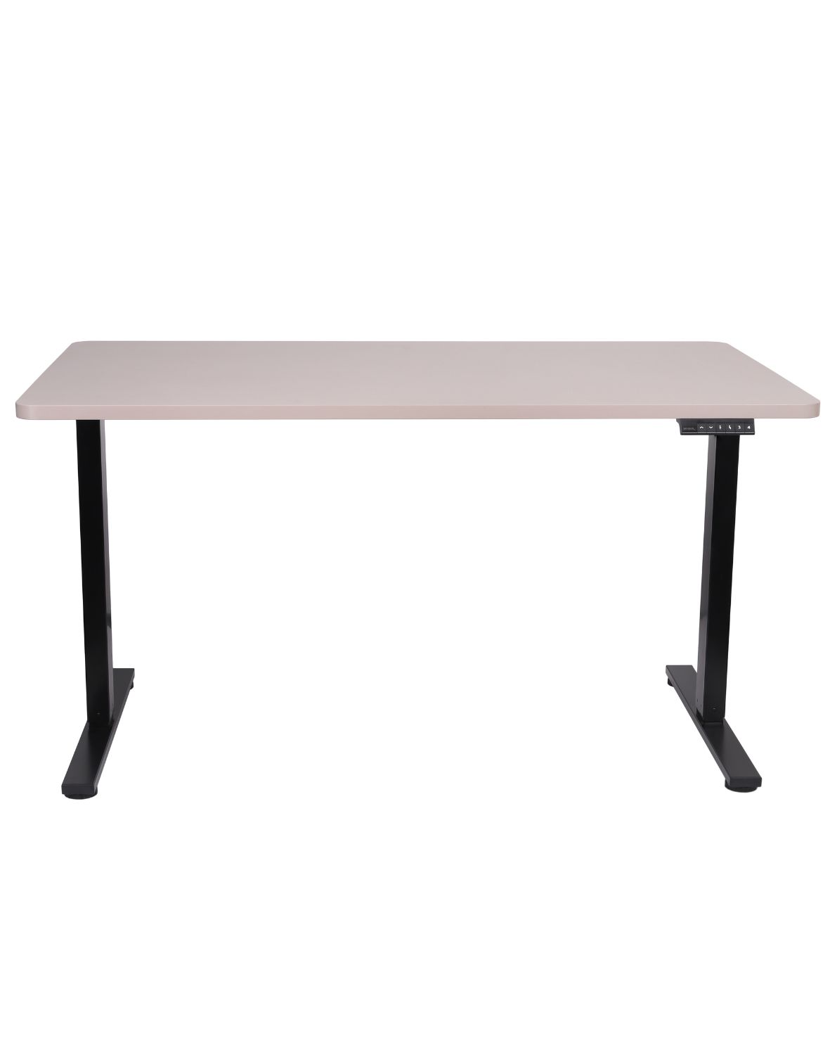 biurko z regulacja wysokosci alto 100 black 160 cm