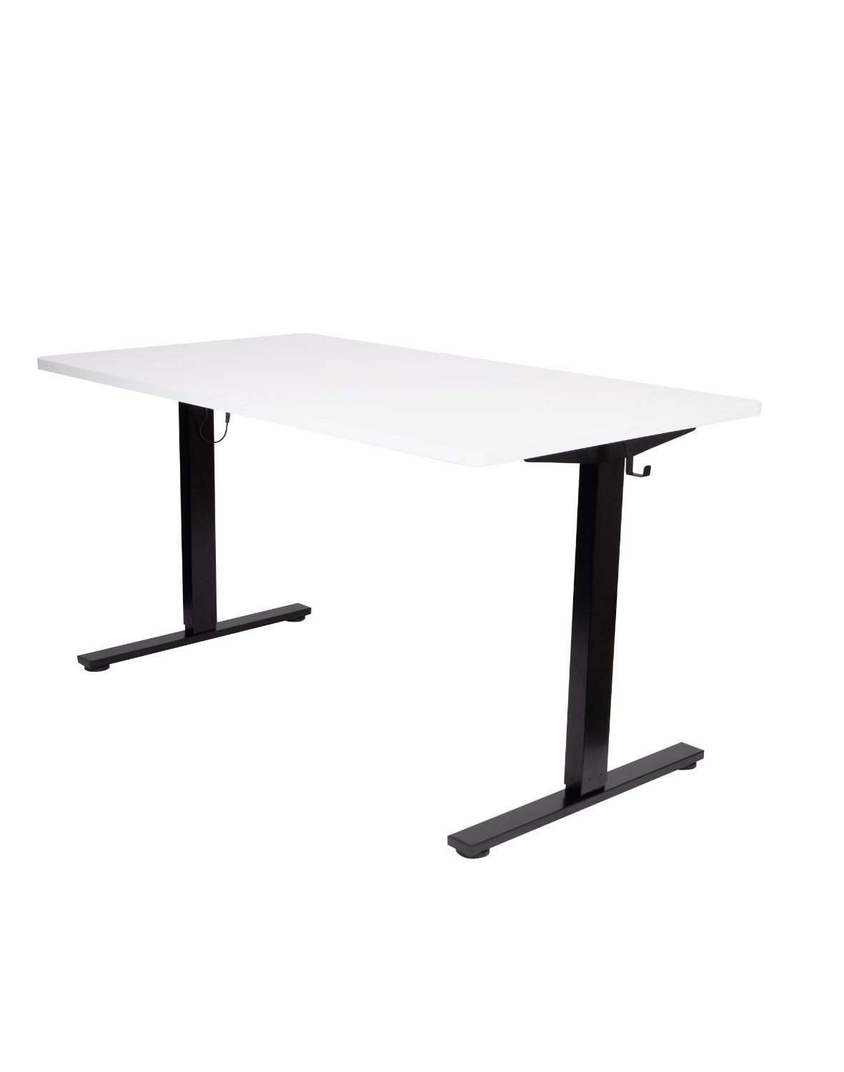 biurko z regulacja wysokosci alto 100 black 120 cm