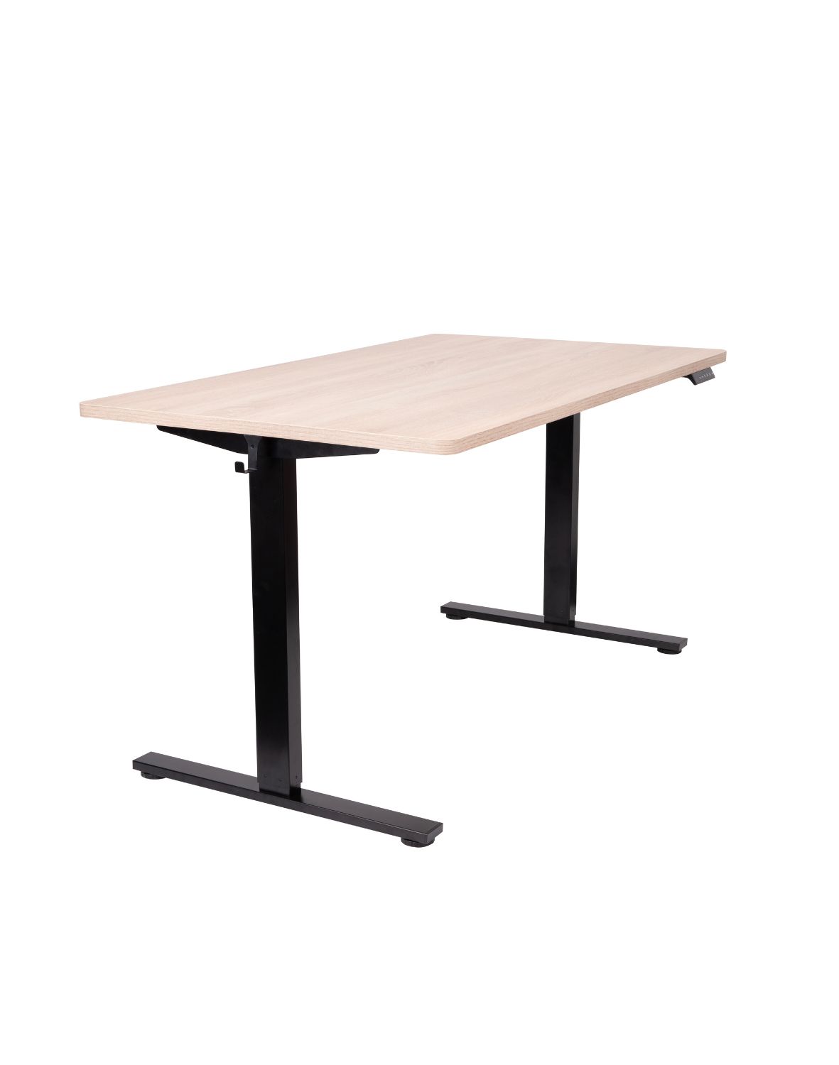 biurko z regulacja wysokosci alto 100 black 140 cm