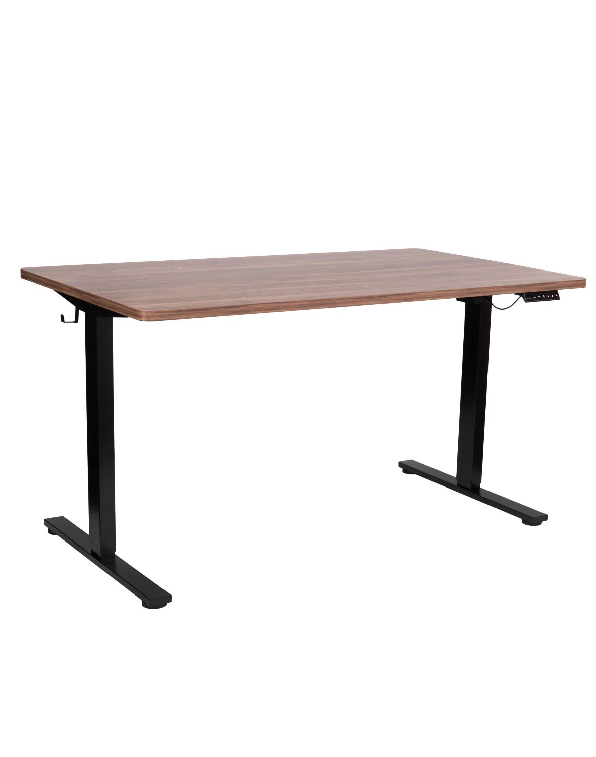 biurko z regulacja wysokosci alto 100 black 140 cm