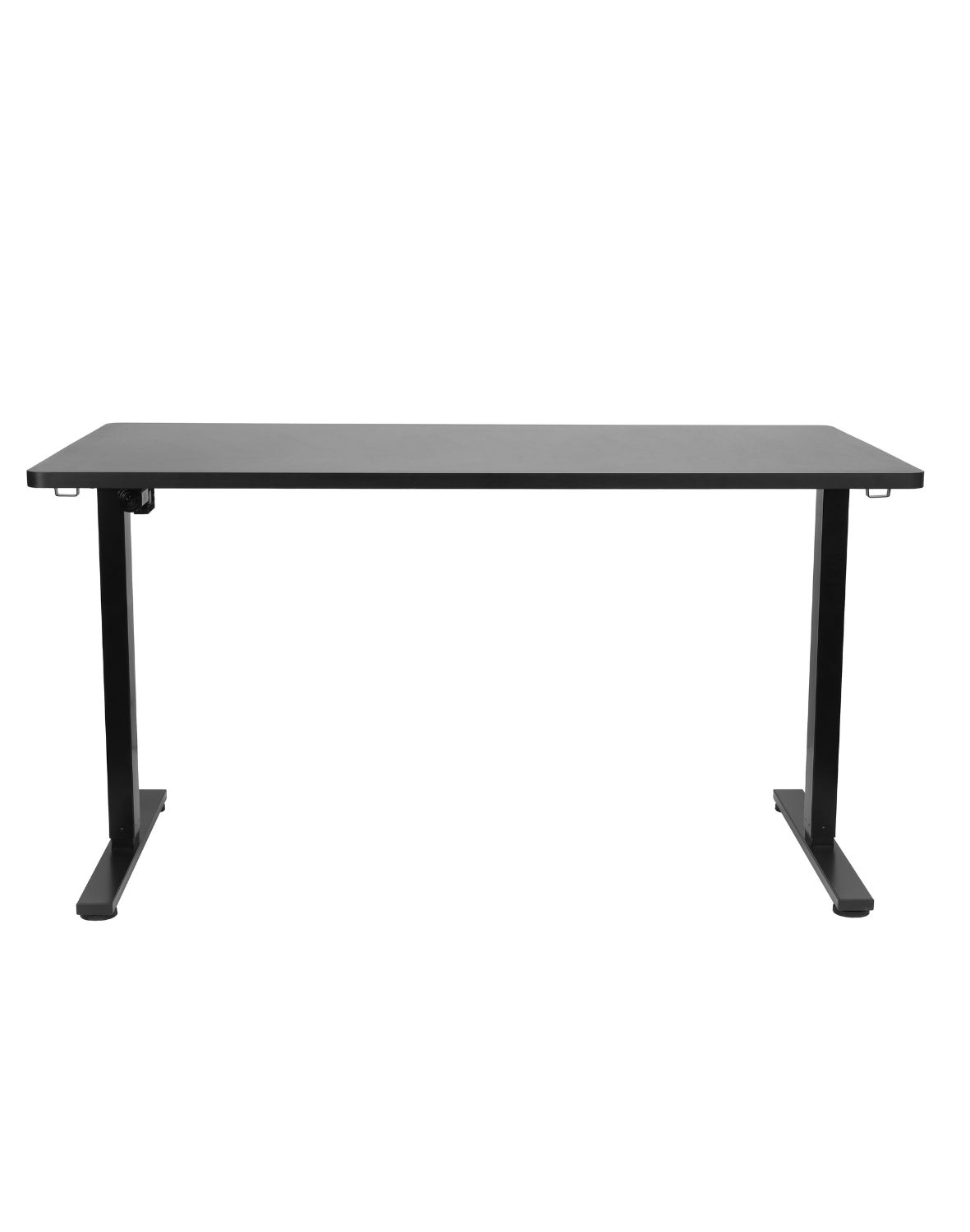 biurko z regulacja wysokosci alto 100 black 140 cm