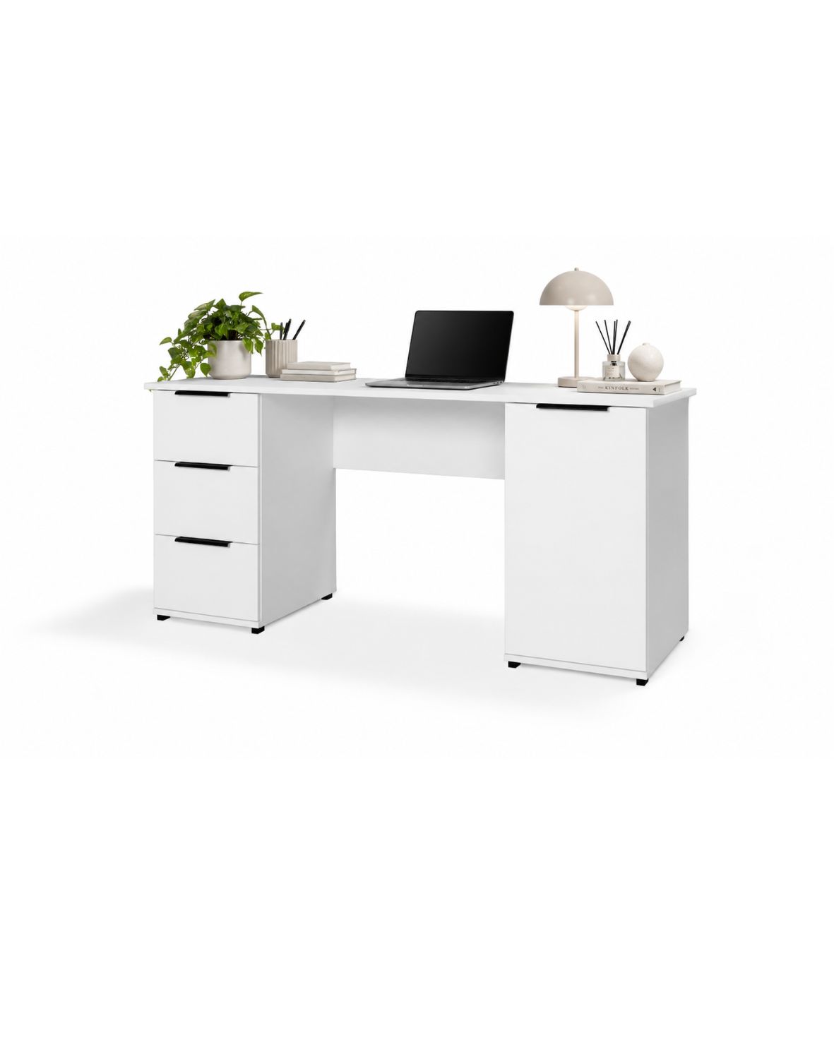 Biurko Tivo 160 cm białe
