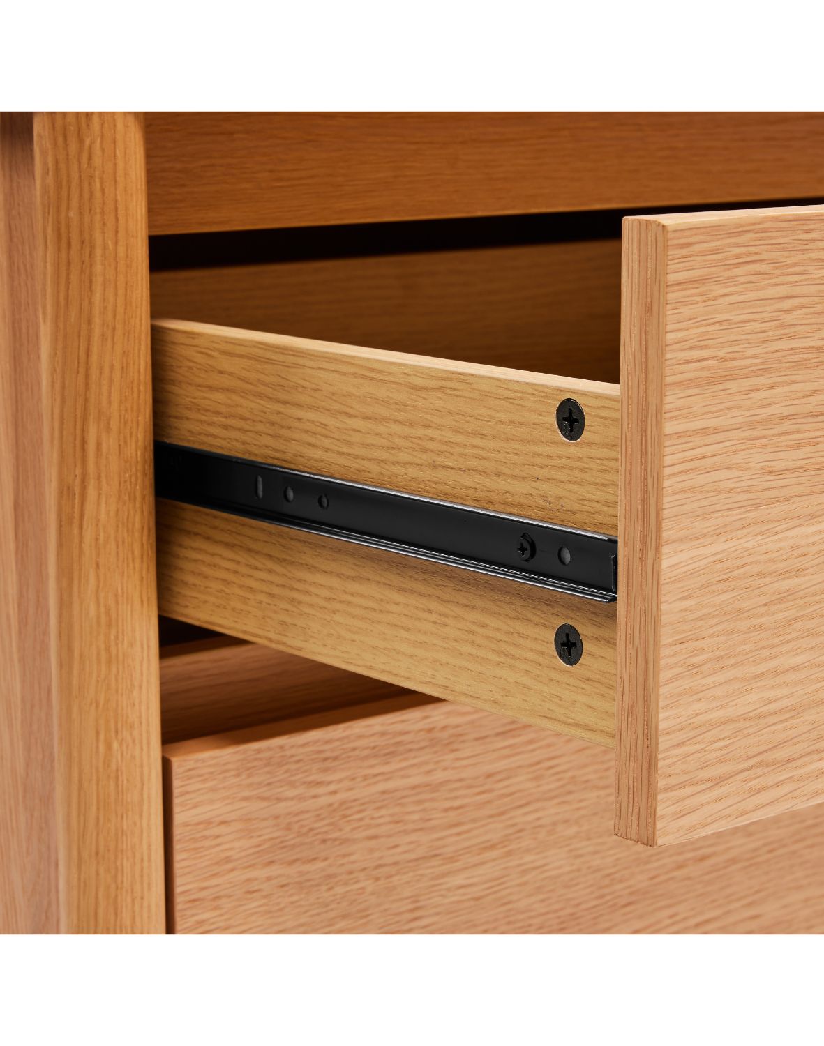 komoda blair z 6 szufladami (cd01) naturalny dąb 120 cm