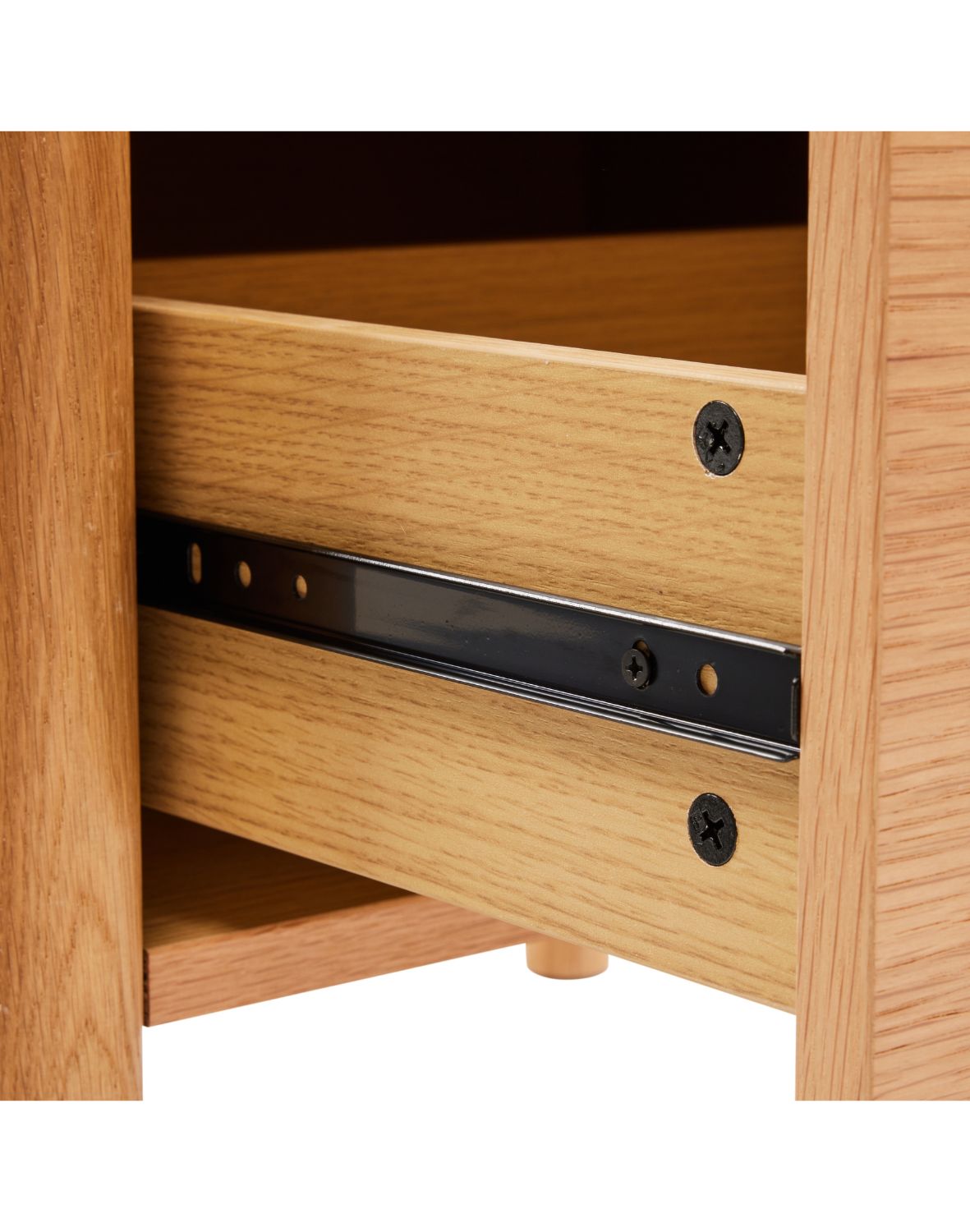 szafka nocna blair (ns01), naturalny dąb