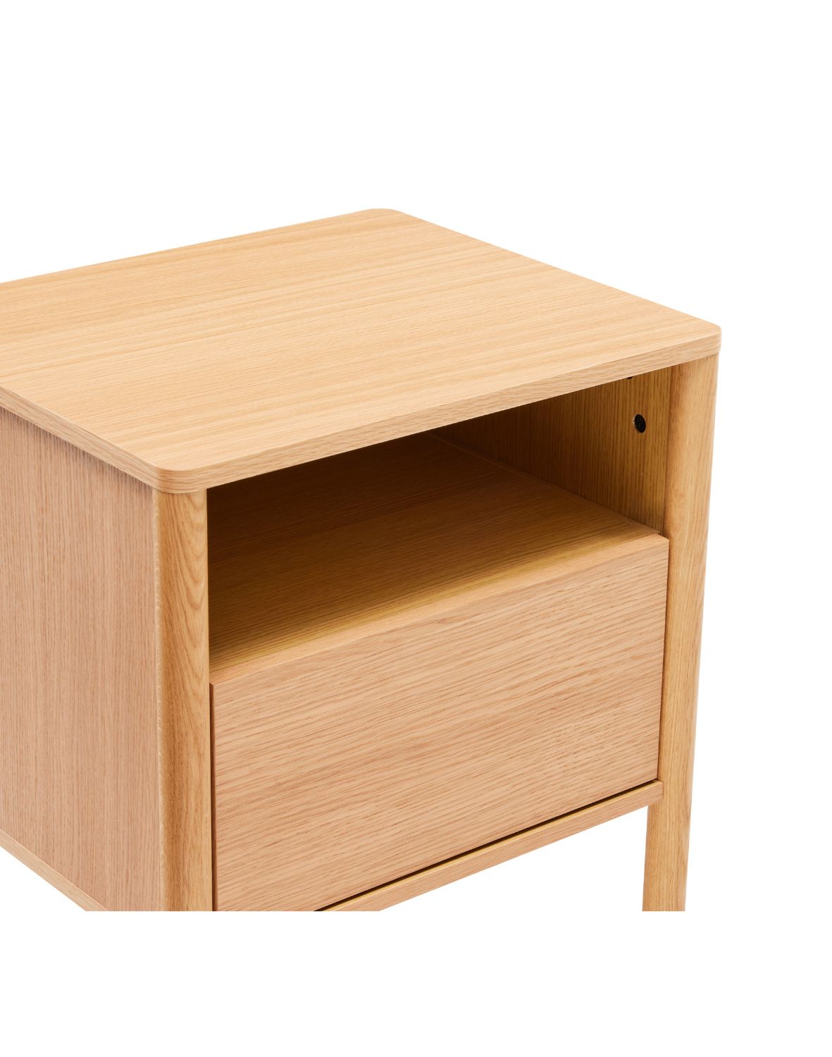 szafka nocna blair (ns01), naturalny dąb