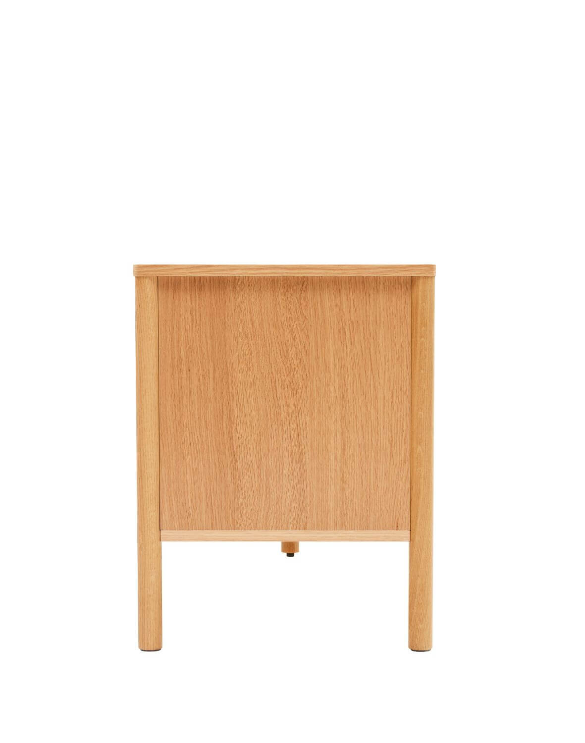 szafka rtv blair (TU01) dębowa – 180 cm, nogi z litego drewna