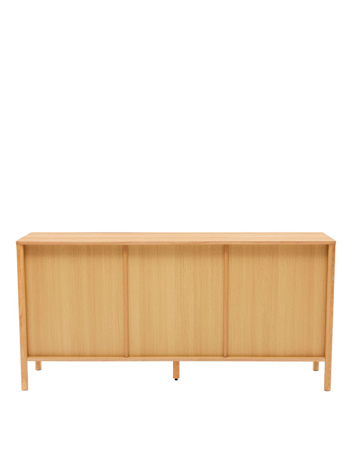 komoda Blair 160 cm, naturalny dąb, 3 szuflady i szafka (SB01)