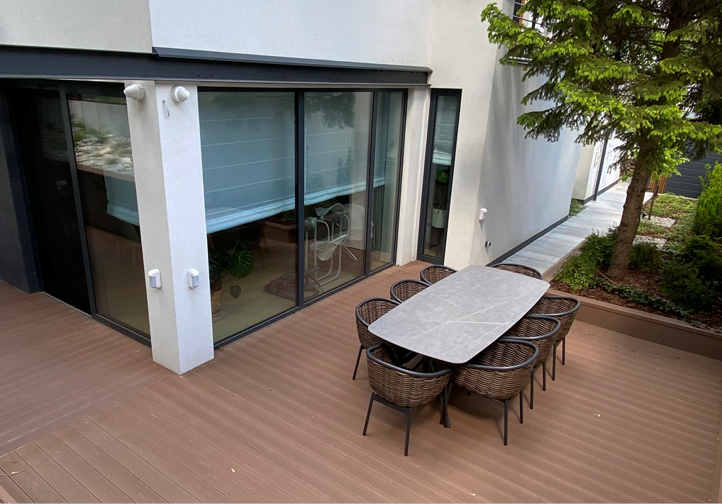 zestaw ogrodowy borneo: stół i 8 krzeseł