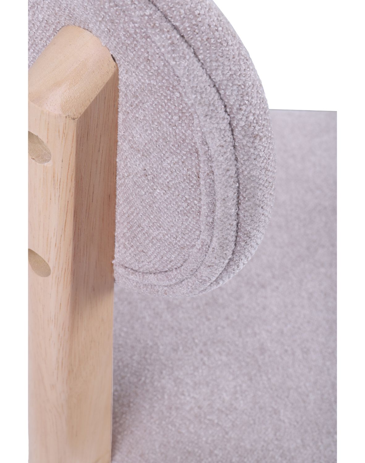 krzesło do jadalni boston, drewniane, beżowe