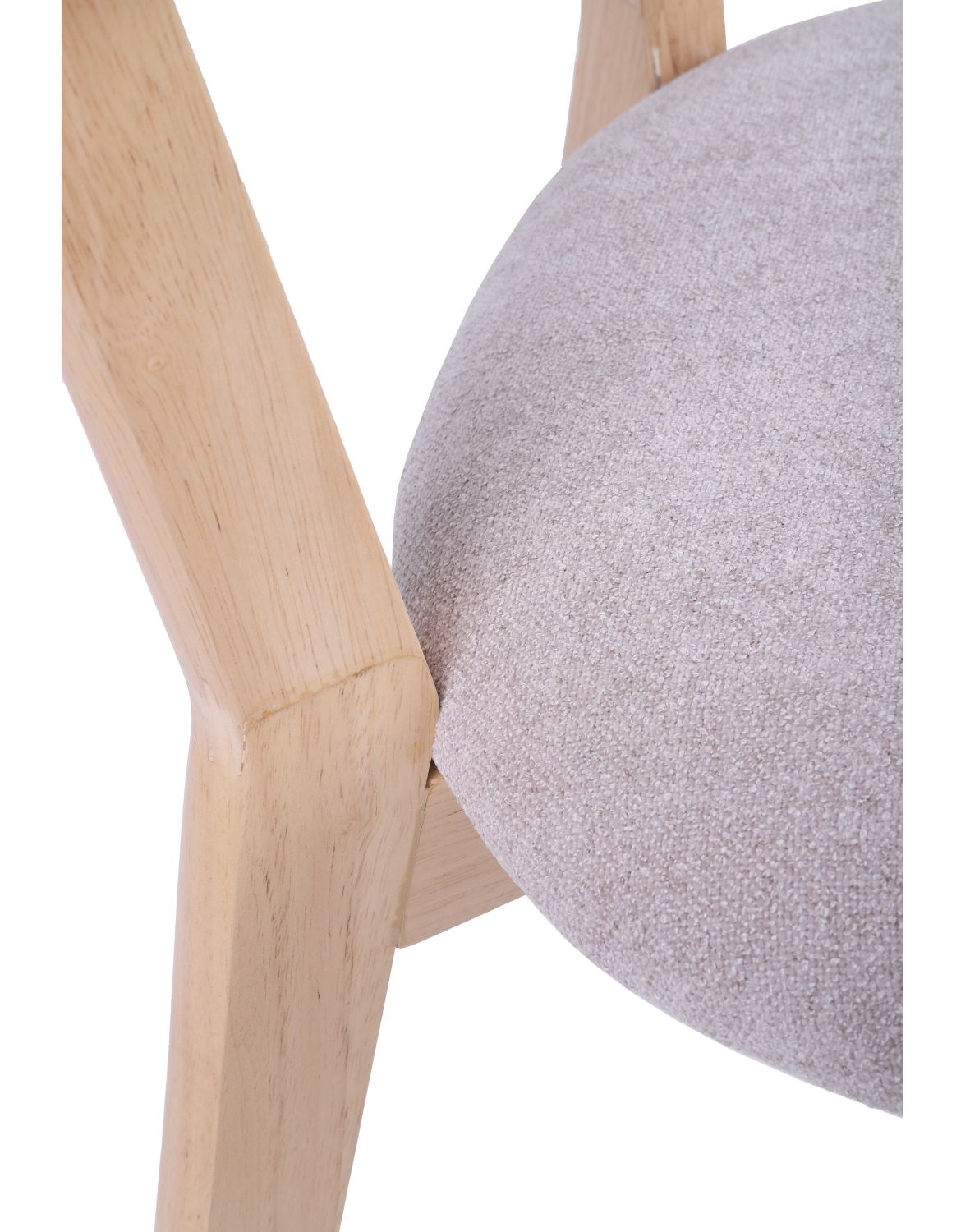 krzesło do jadalni boston, drewniane, beżowe