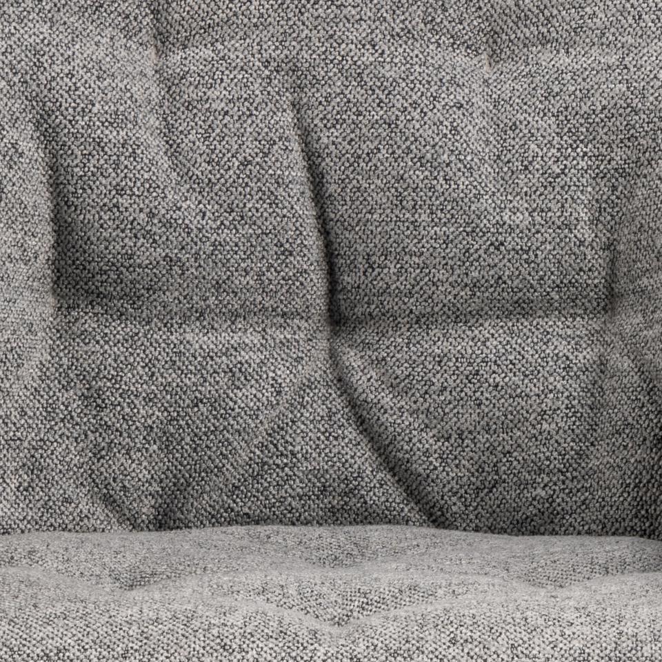 Krzesło obrotowe do jadalni, tapicerowane Brooke