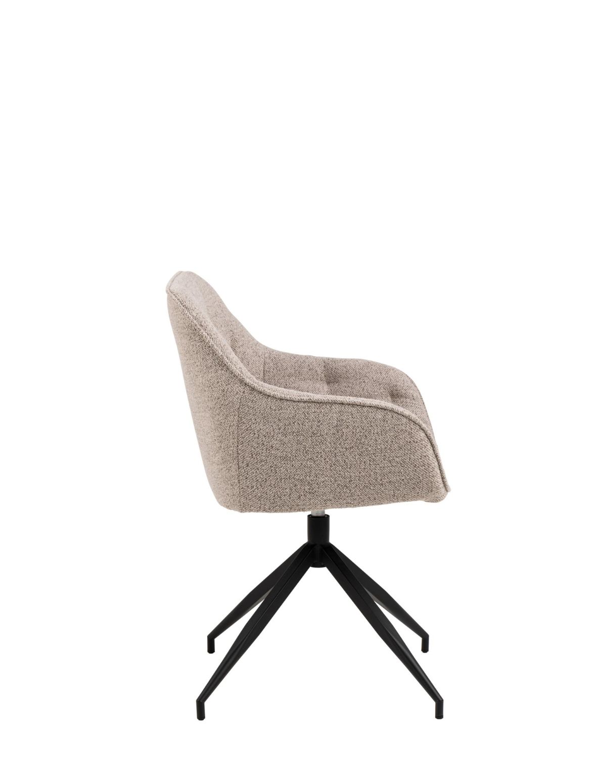 krzesło obrotowe do jadalni brooke (02544), beż