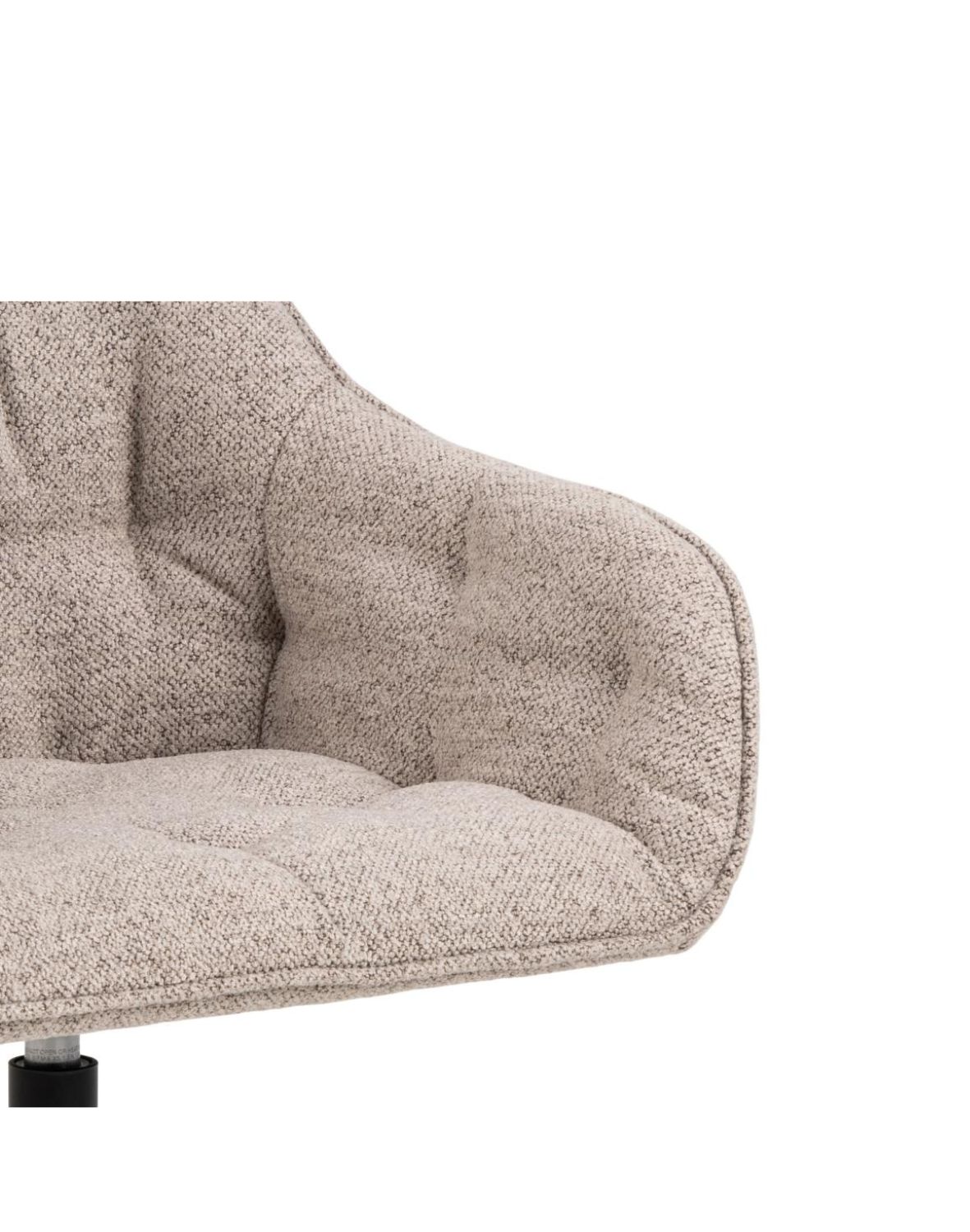 krzesło obrotowe do jadalni brooke (02544), beż