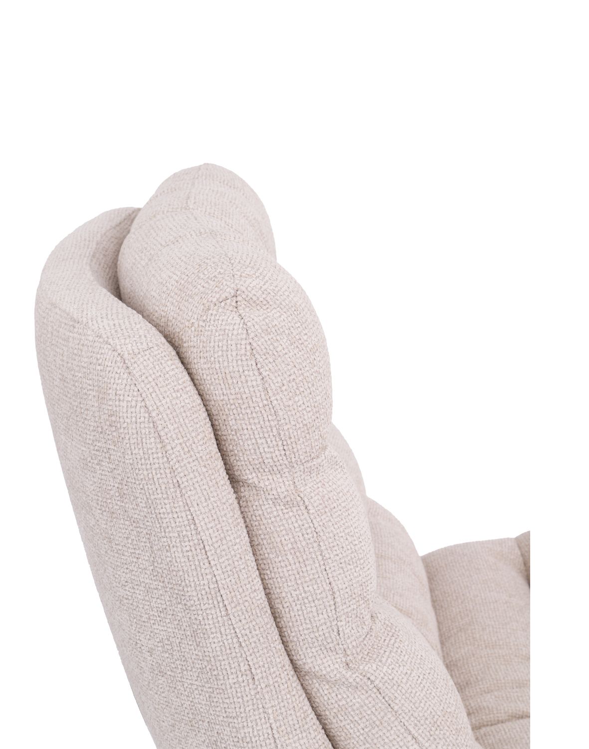 fotel obrotowy calvio, komfort i nowoczesna forma, jasnobeżowy