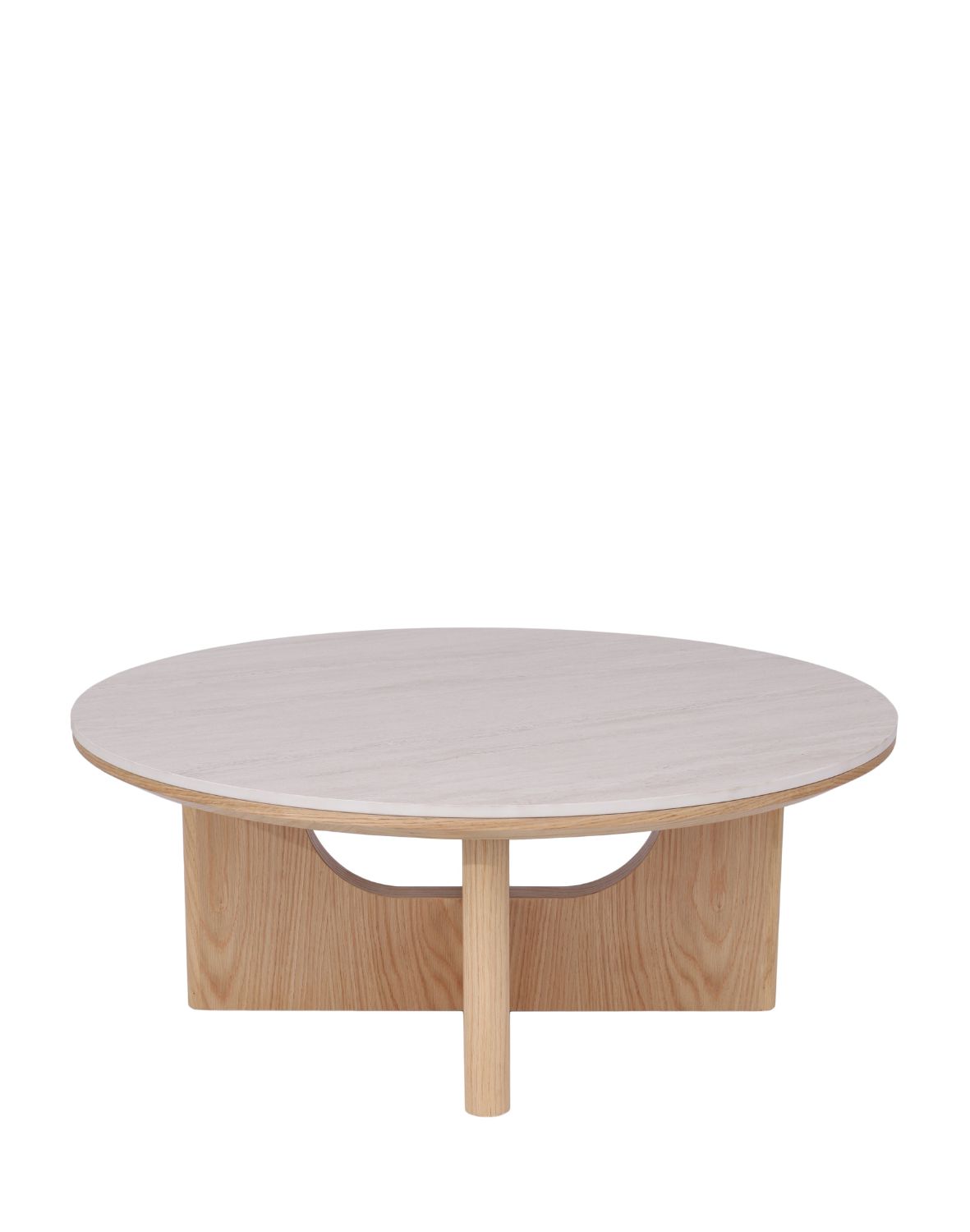 stolik kawowy calypso, dąb naturalny, blat ceramiczny